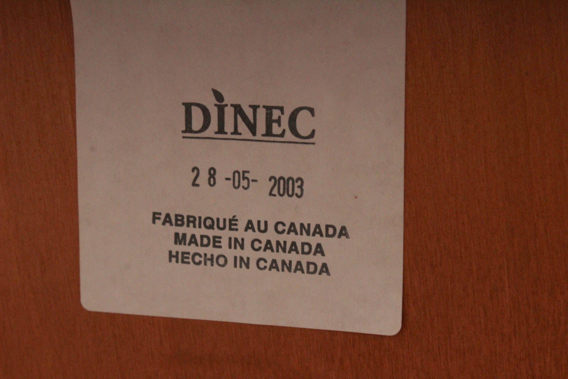 Danish Modern Style Birch Dining Table by Dinec