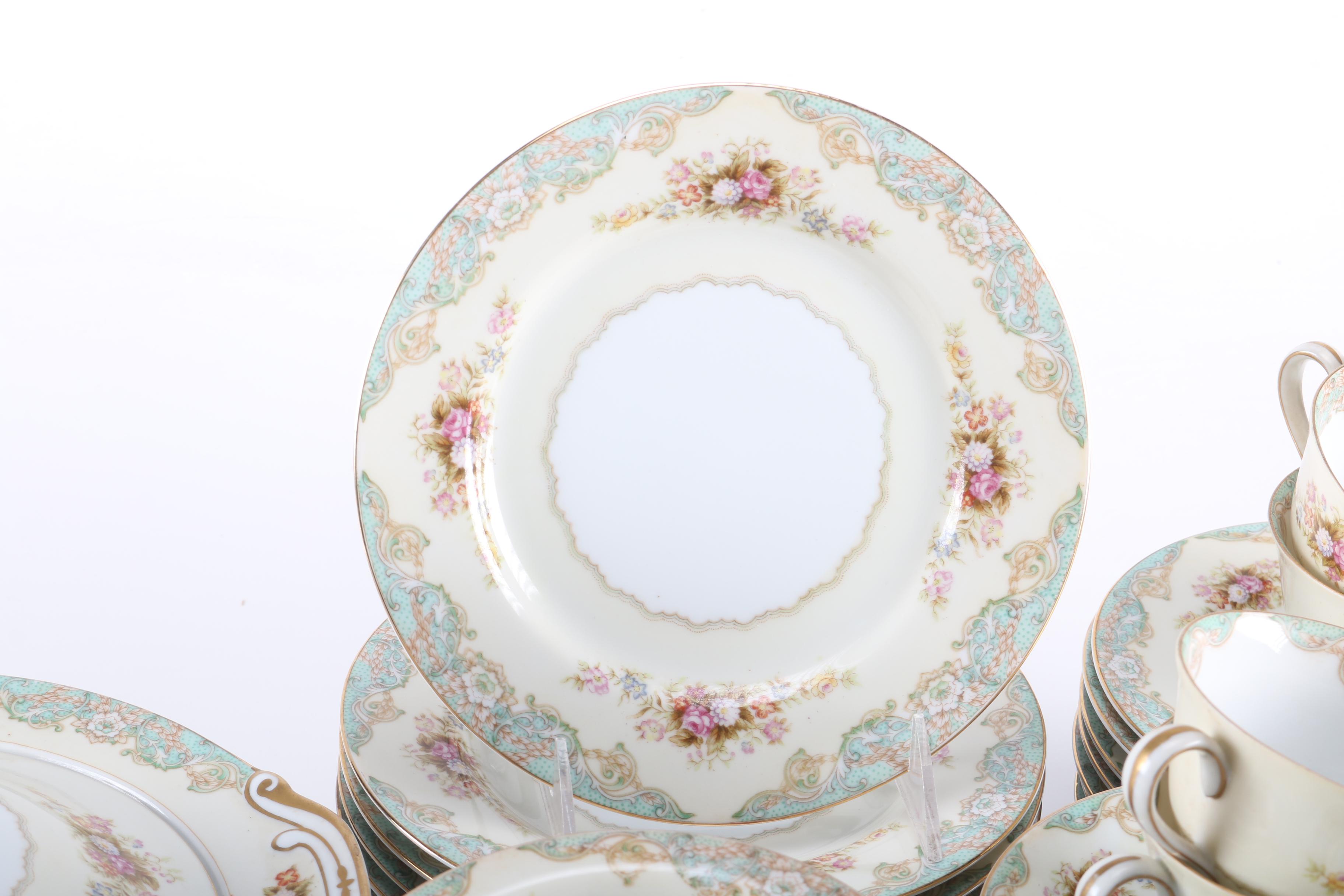 Kyoto China Made in Occupied Japan Tableware Service