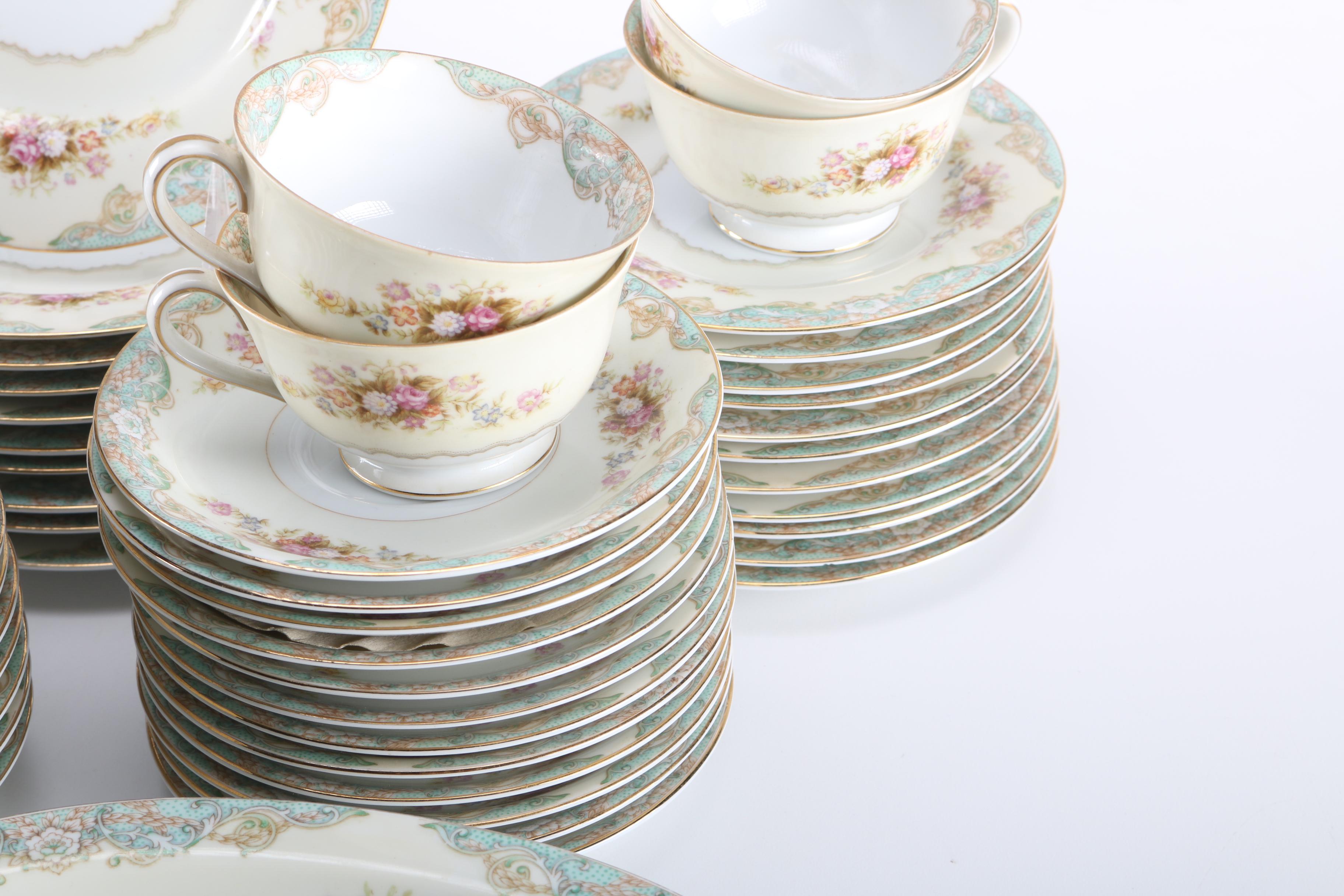 Kyoto China Made in Occupied Japan Tableware Service