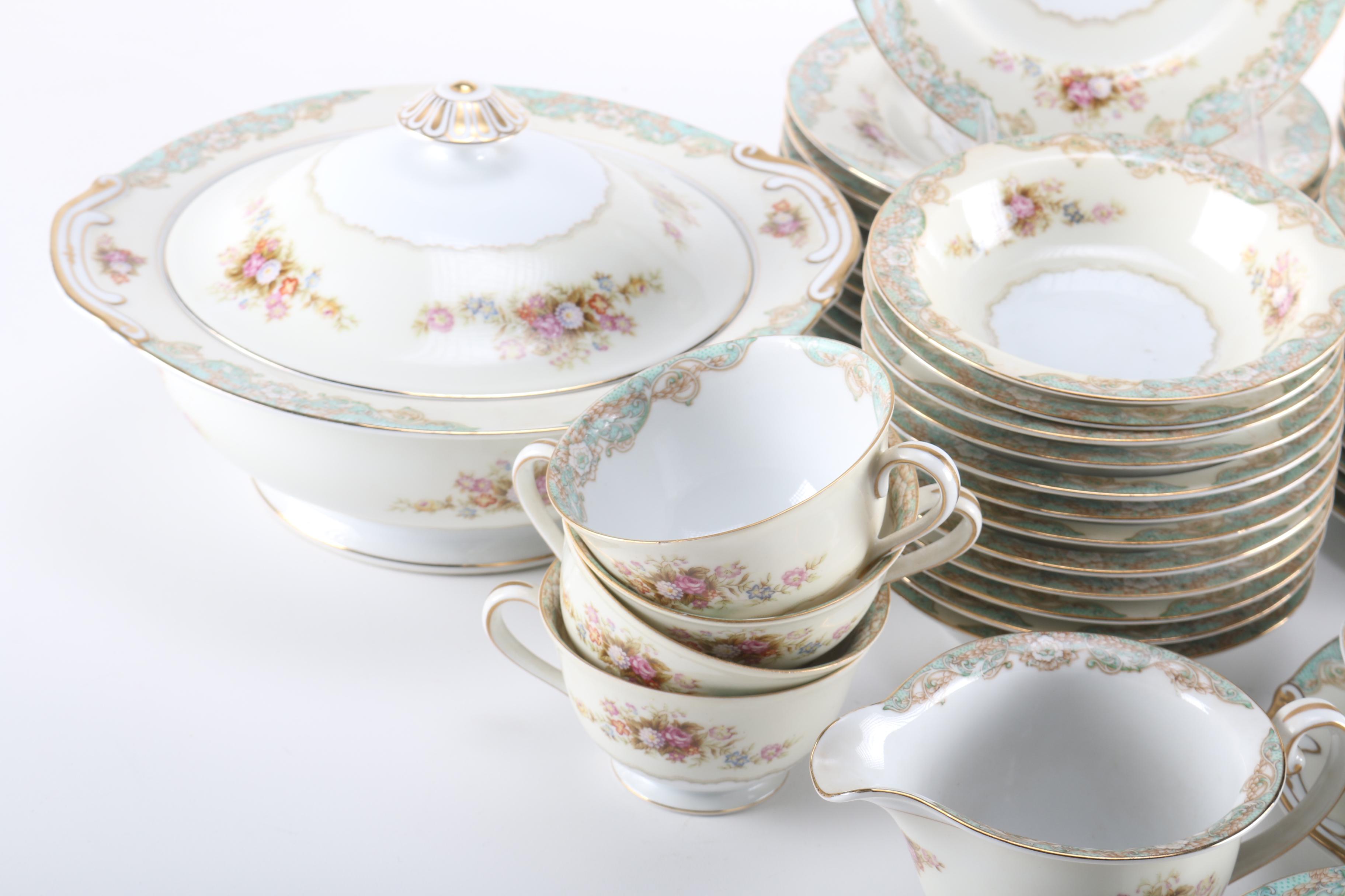 Kyoto China Made in Occupied Japan Tableware Service