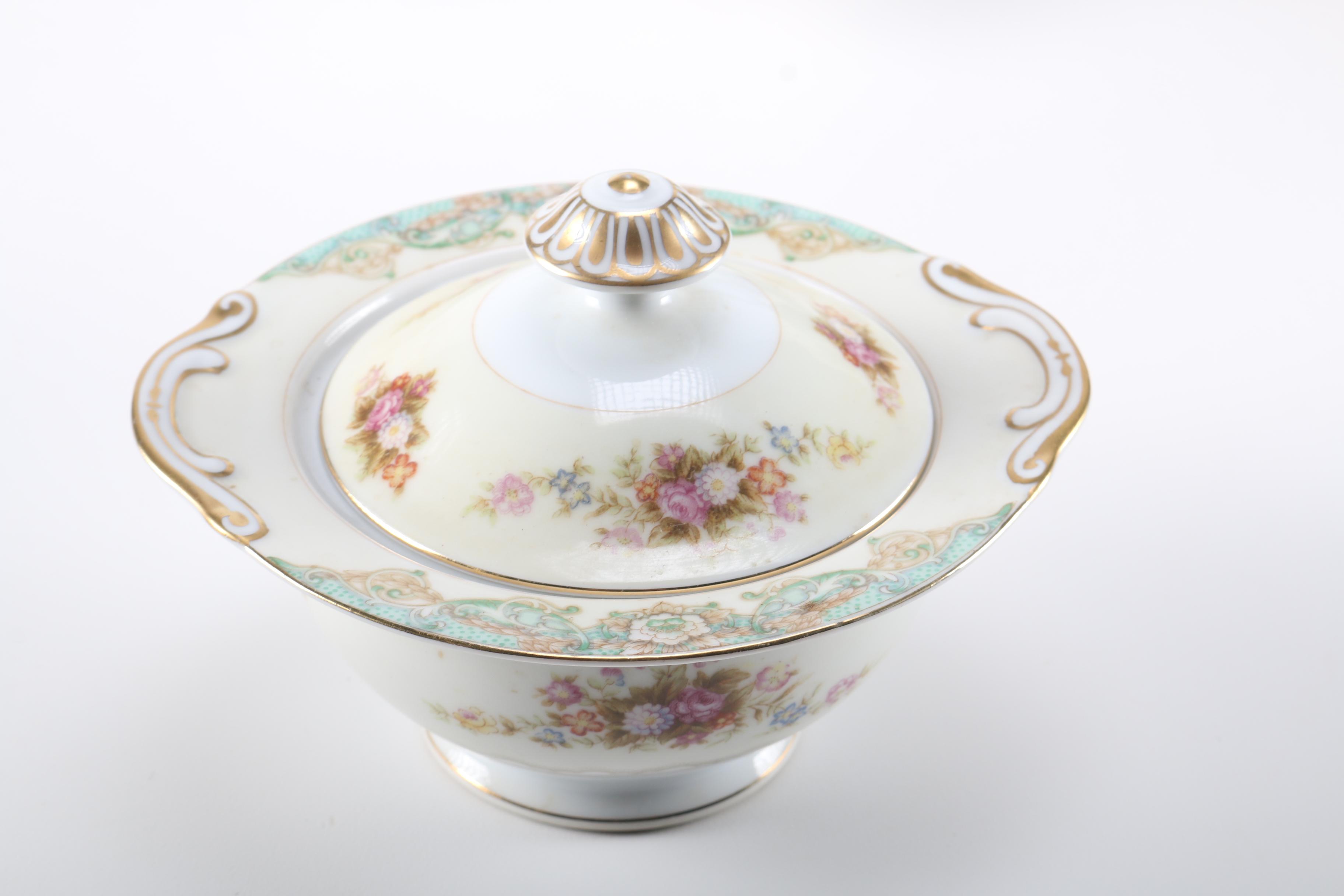 Kyoto China Made in Occupied Japan Tableware Service