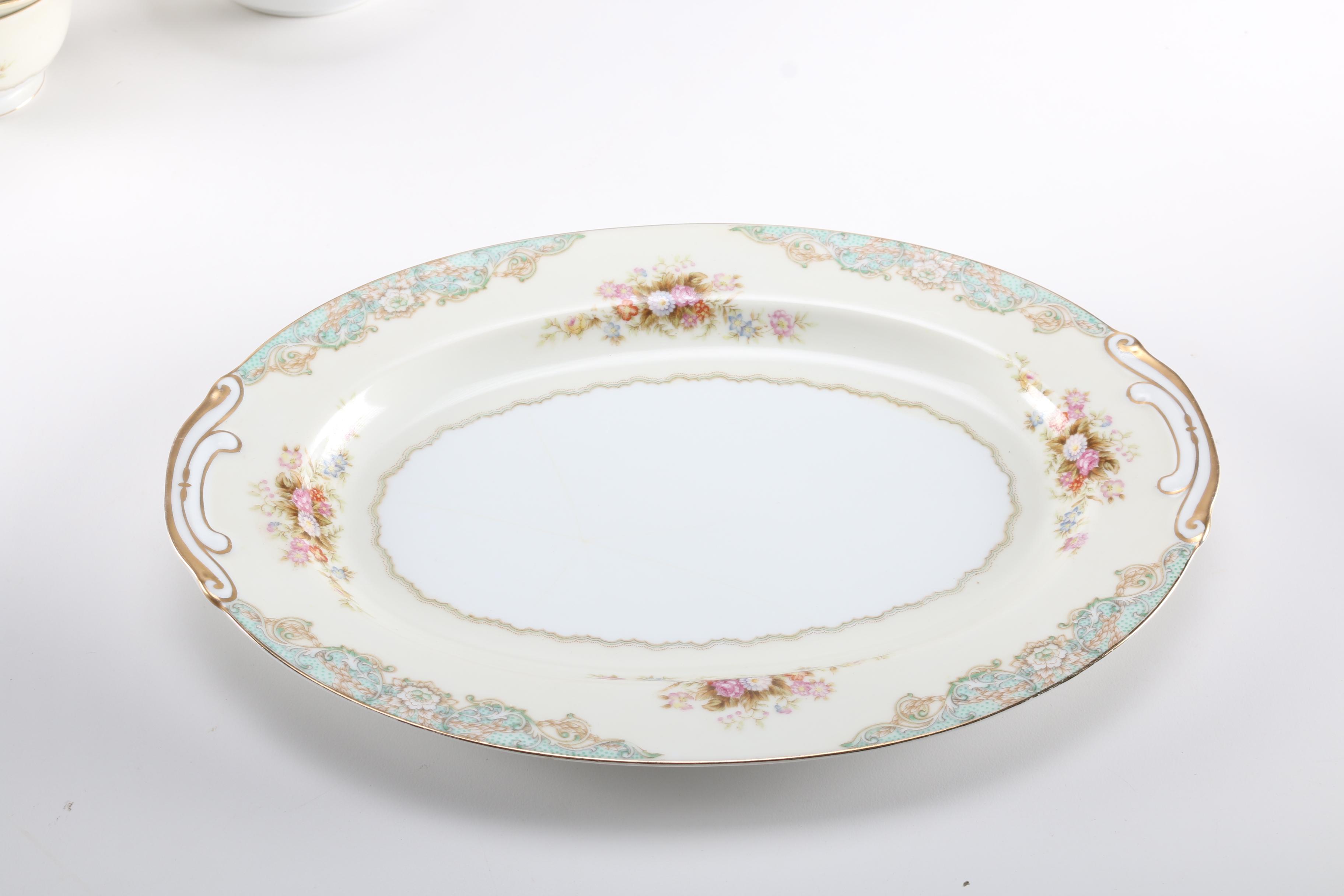 Kyoto China Made in Occupied Japan Tableware Service