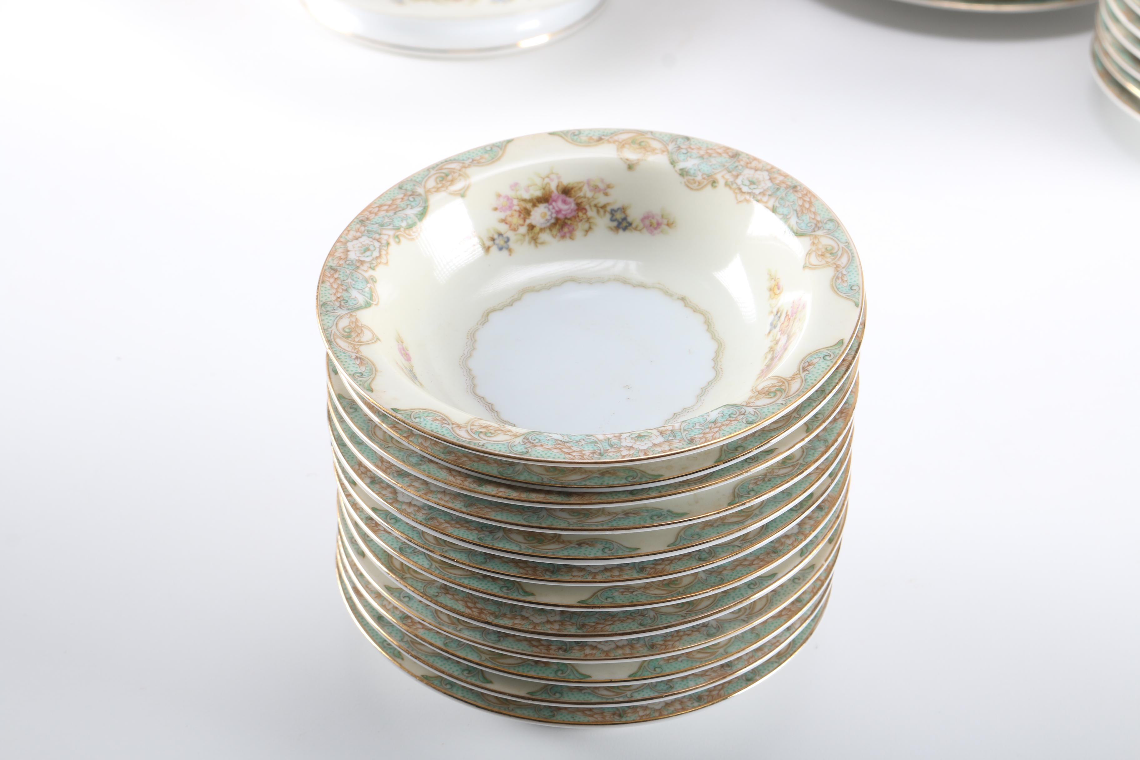 Kyoto China Made in Occupied Japan Tableware Service