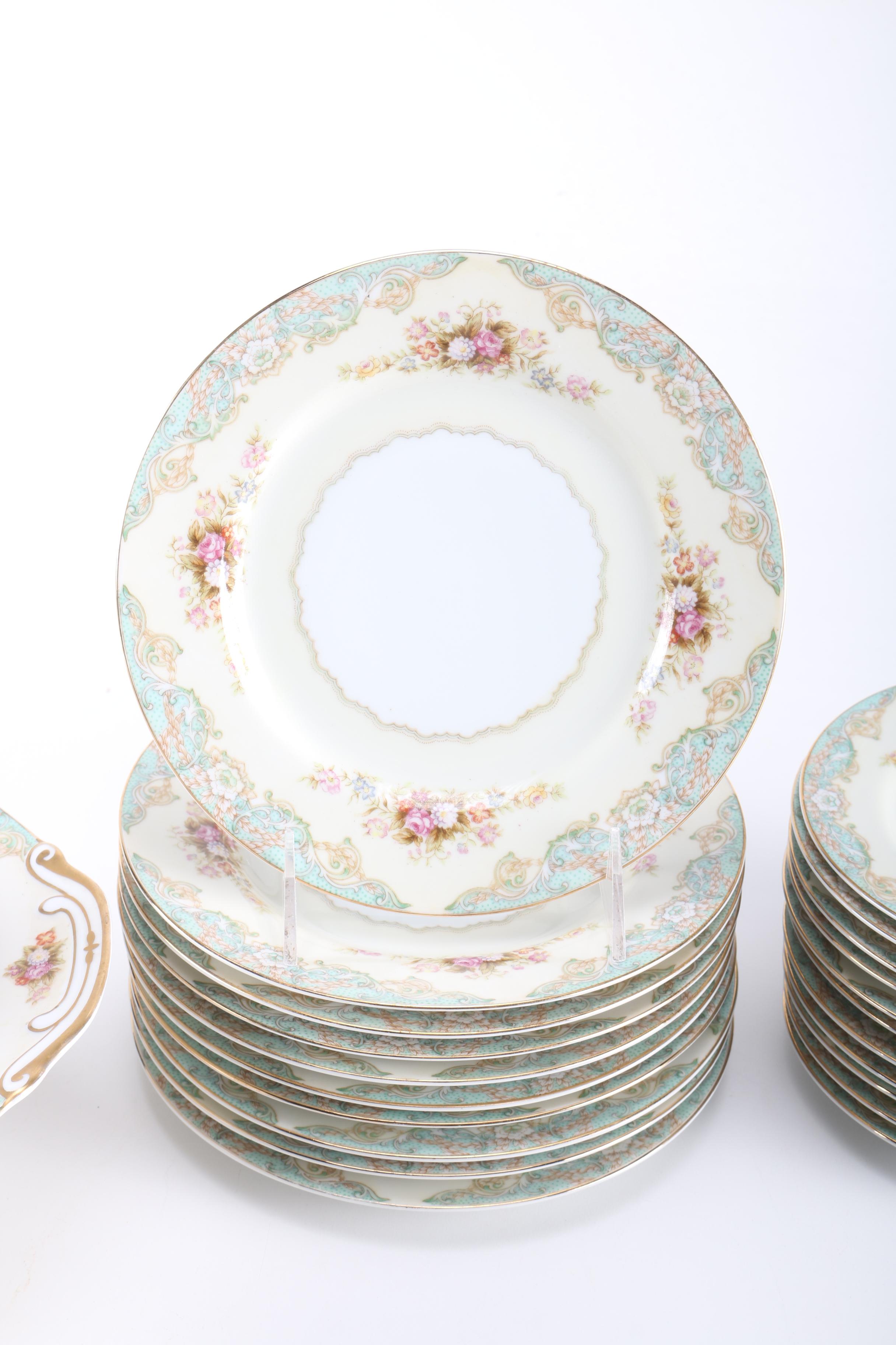 Kyoto China Made in Occupied Japan Tableware Service