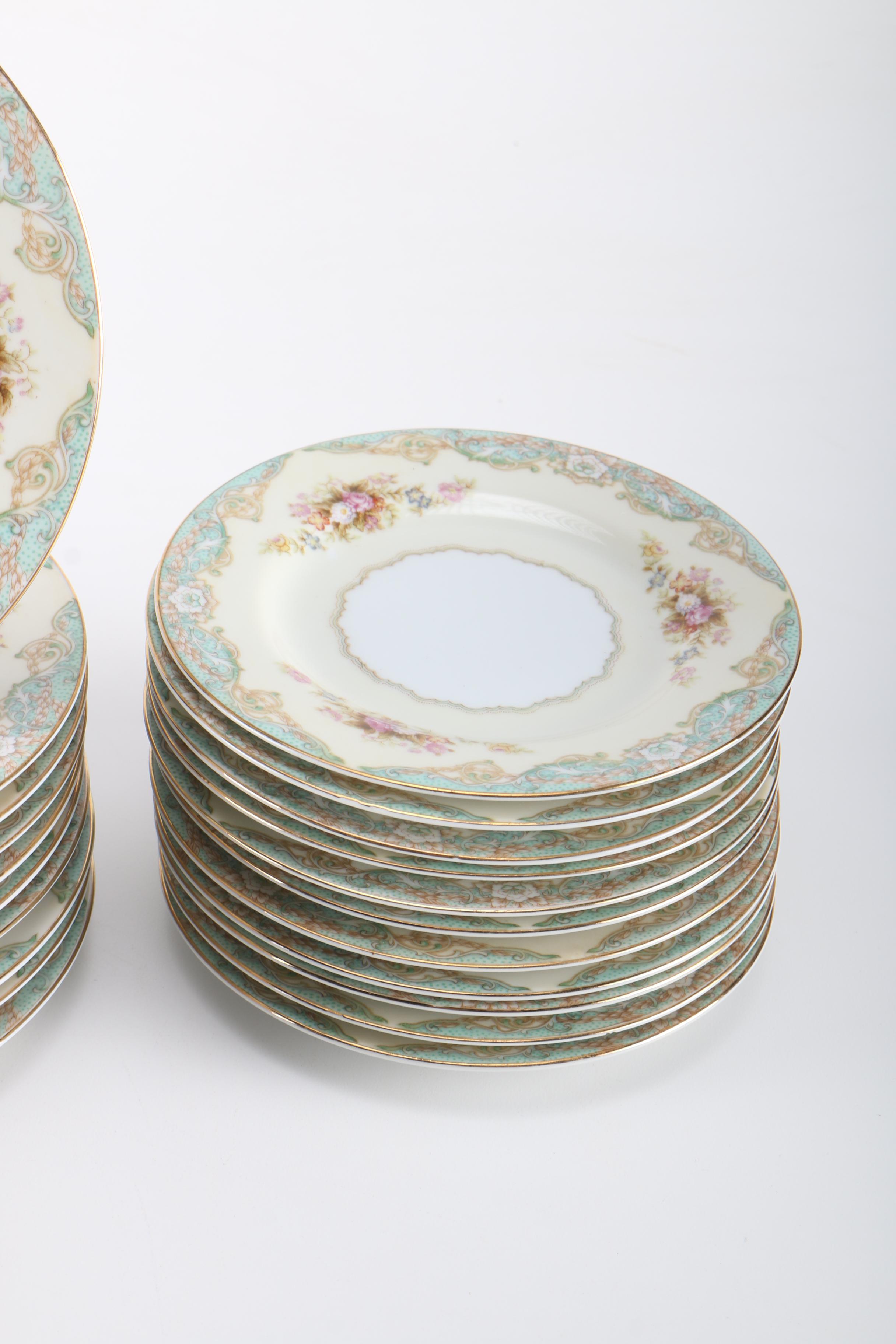 Kyoto China Made in Occupied Japan Tableware Service