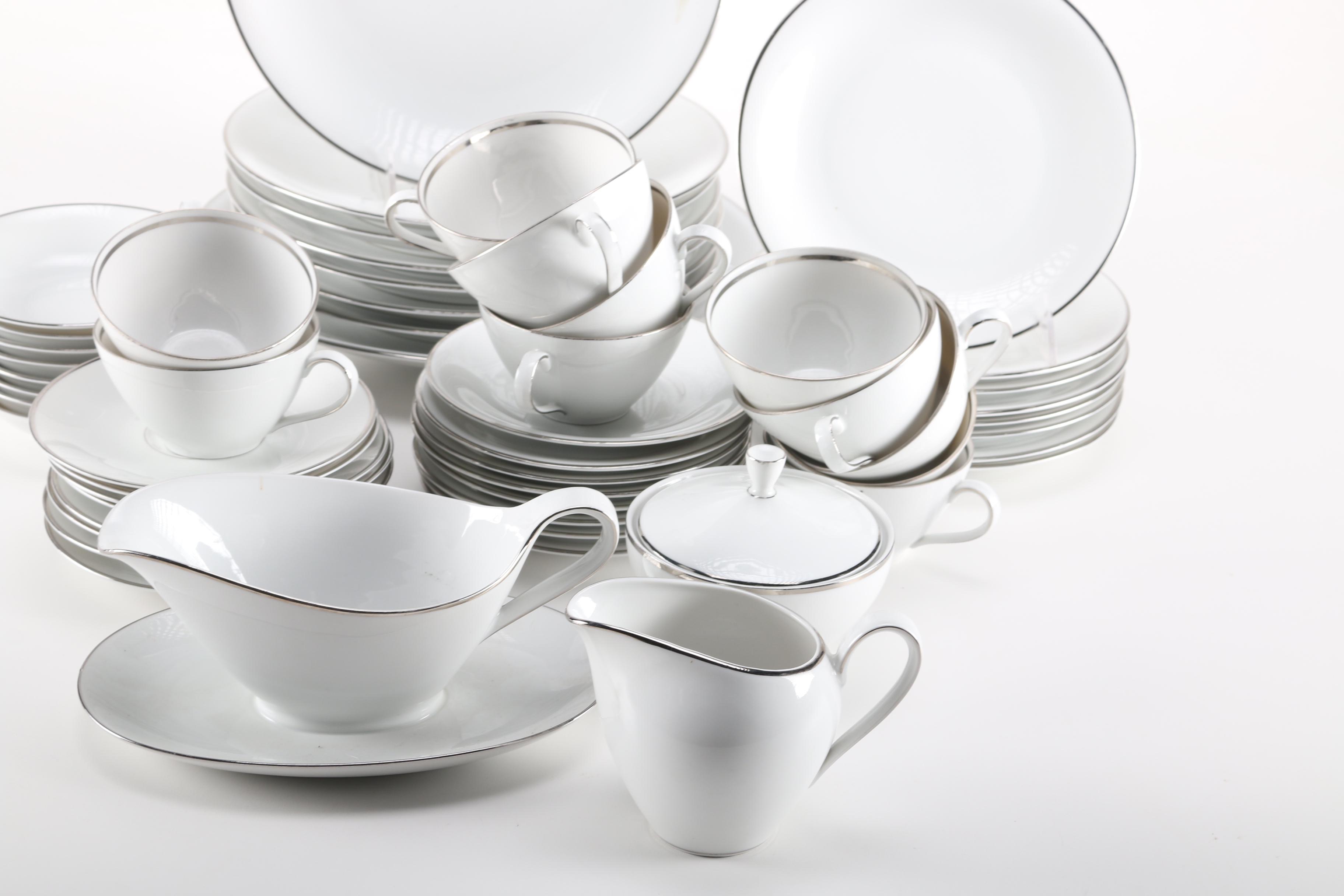 Schwarzenbach "Silverbrook" Porcelain Tableware