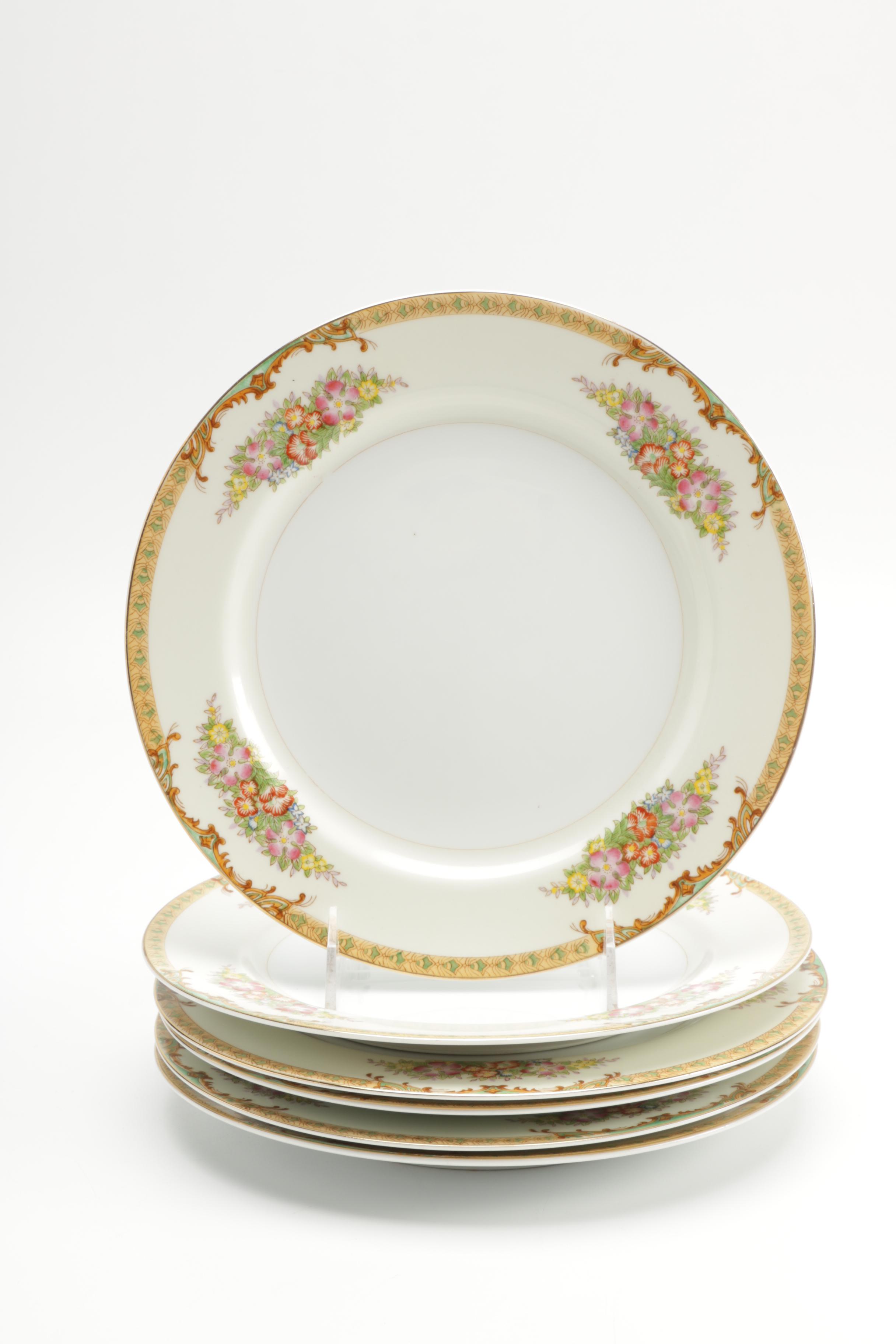 Vintage Japanese Diamond Porcelain Tableware