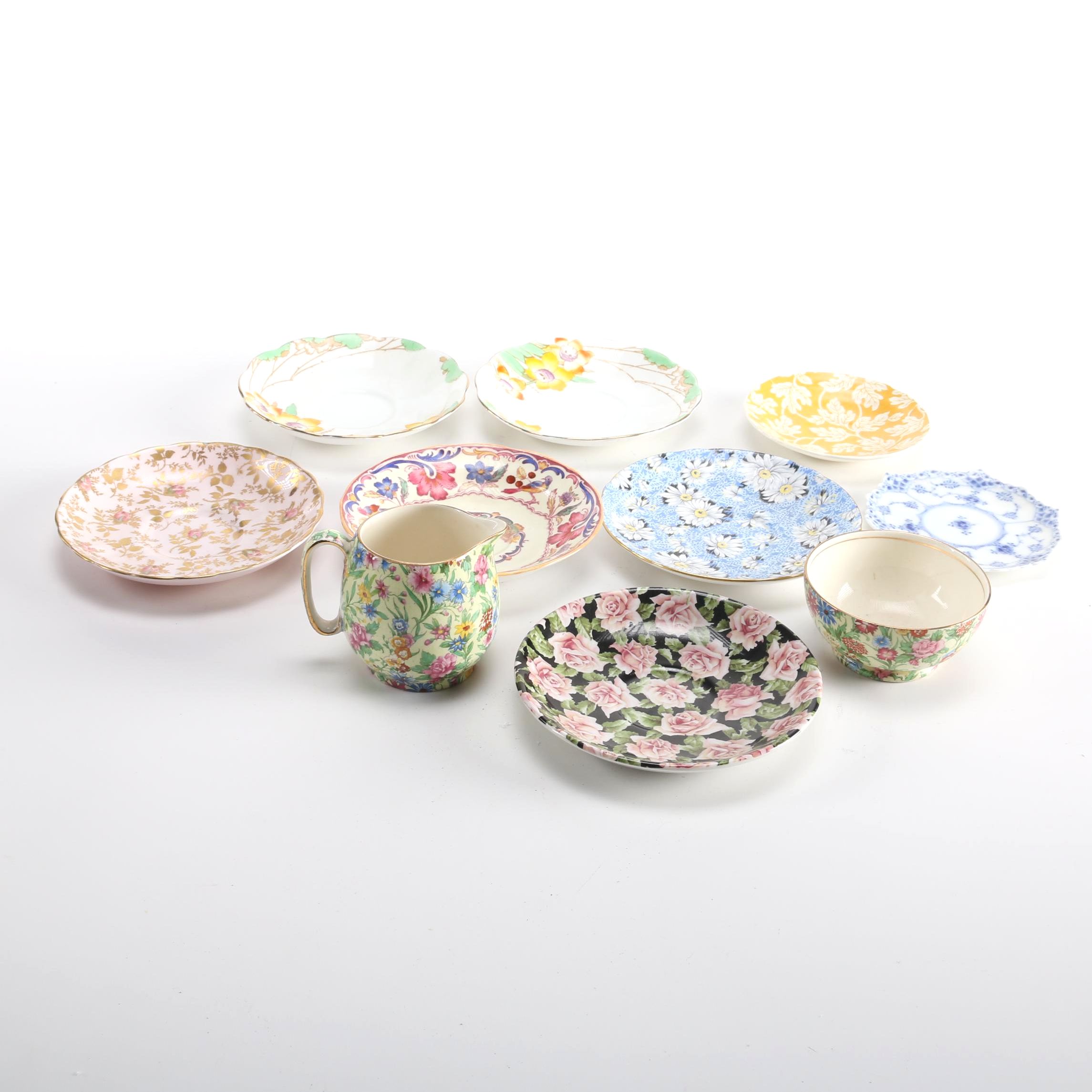 Assorted Floral Ceramic Tea Serveware