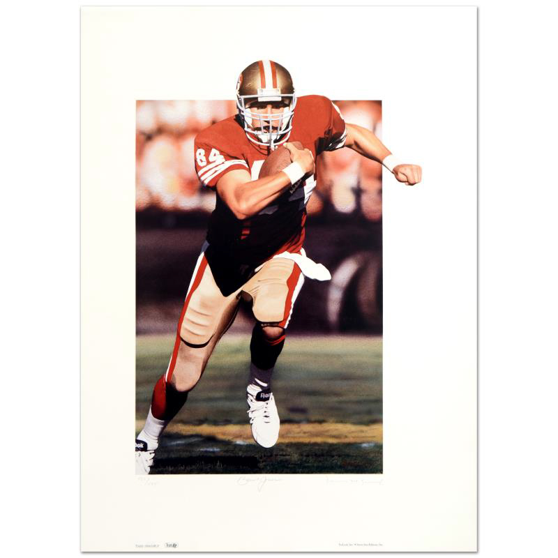 Daniel M. Smith Limited Edition Lithograph "Brent Jones"