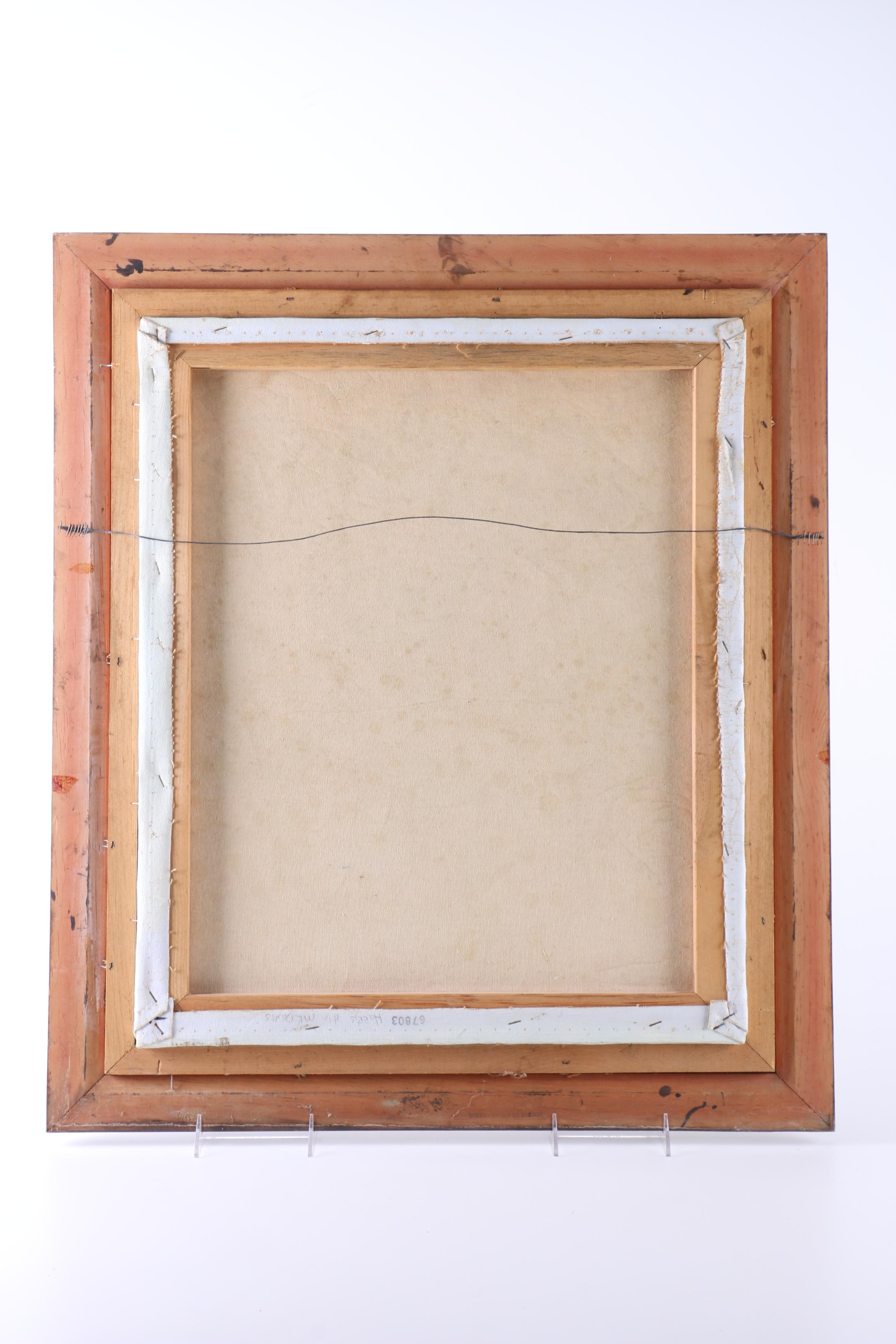 Roger Hines Oil Painting of Clowns