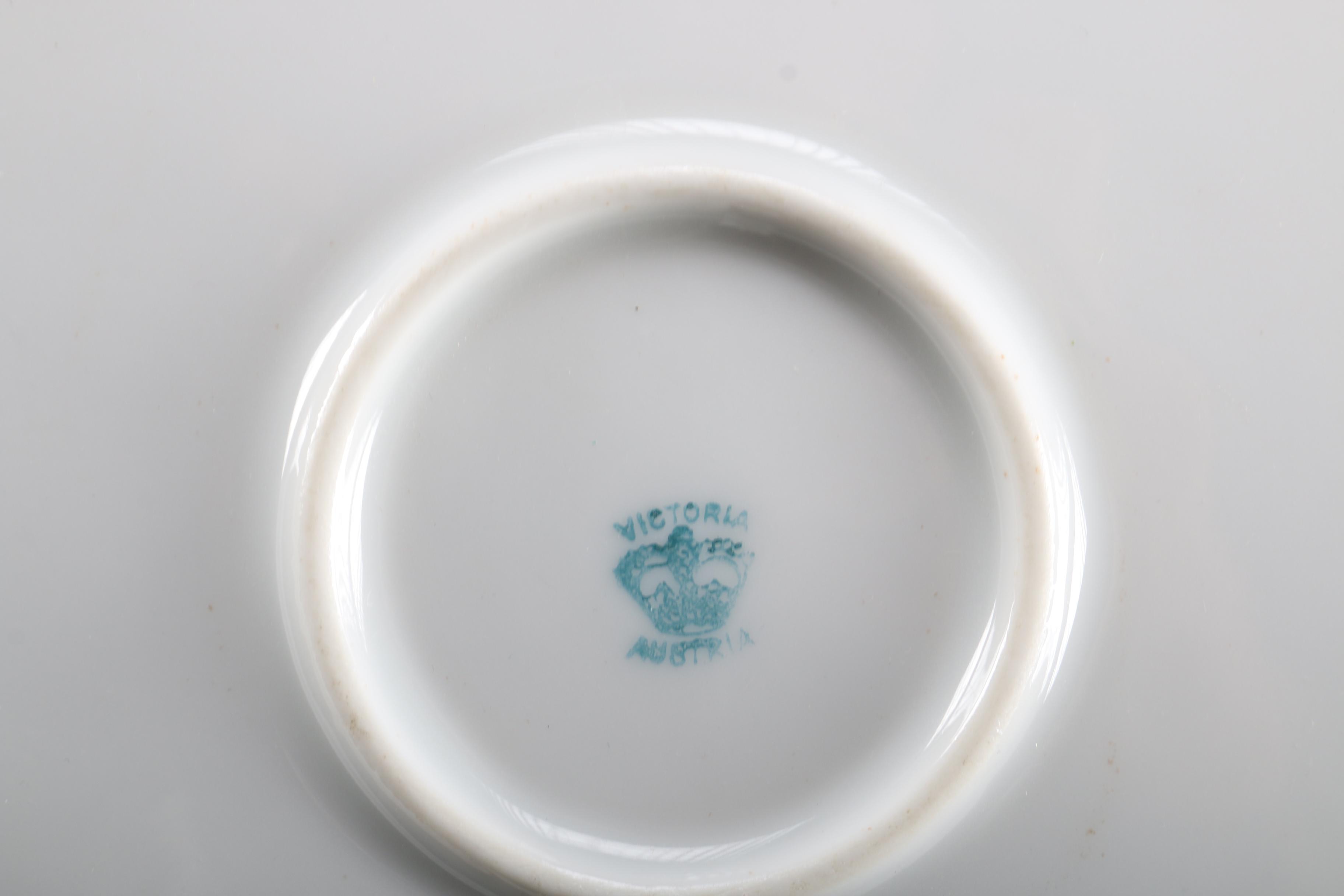 Victoria Austria Dessert Plates and Platter