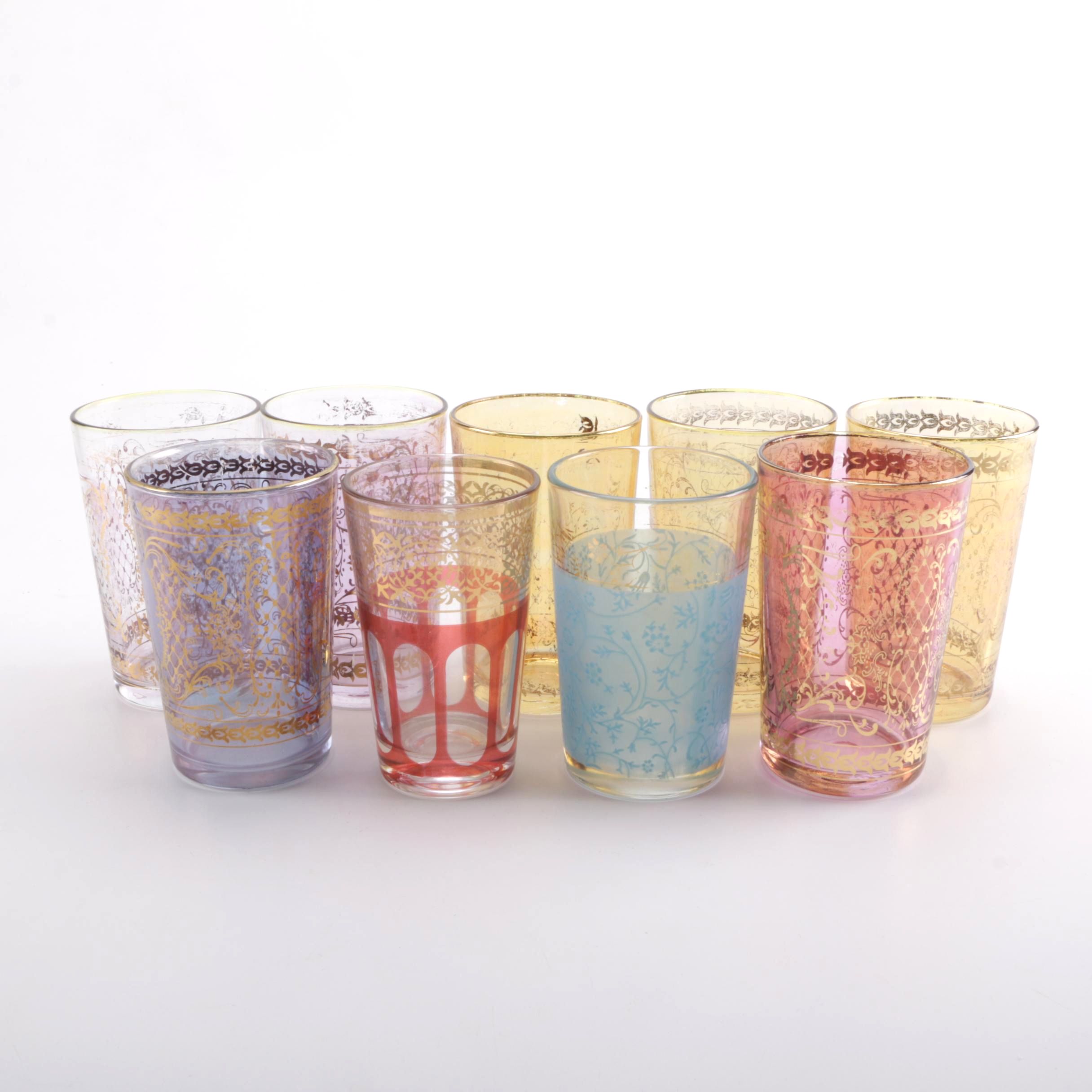 Moroccan Style Tea Glasses