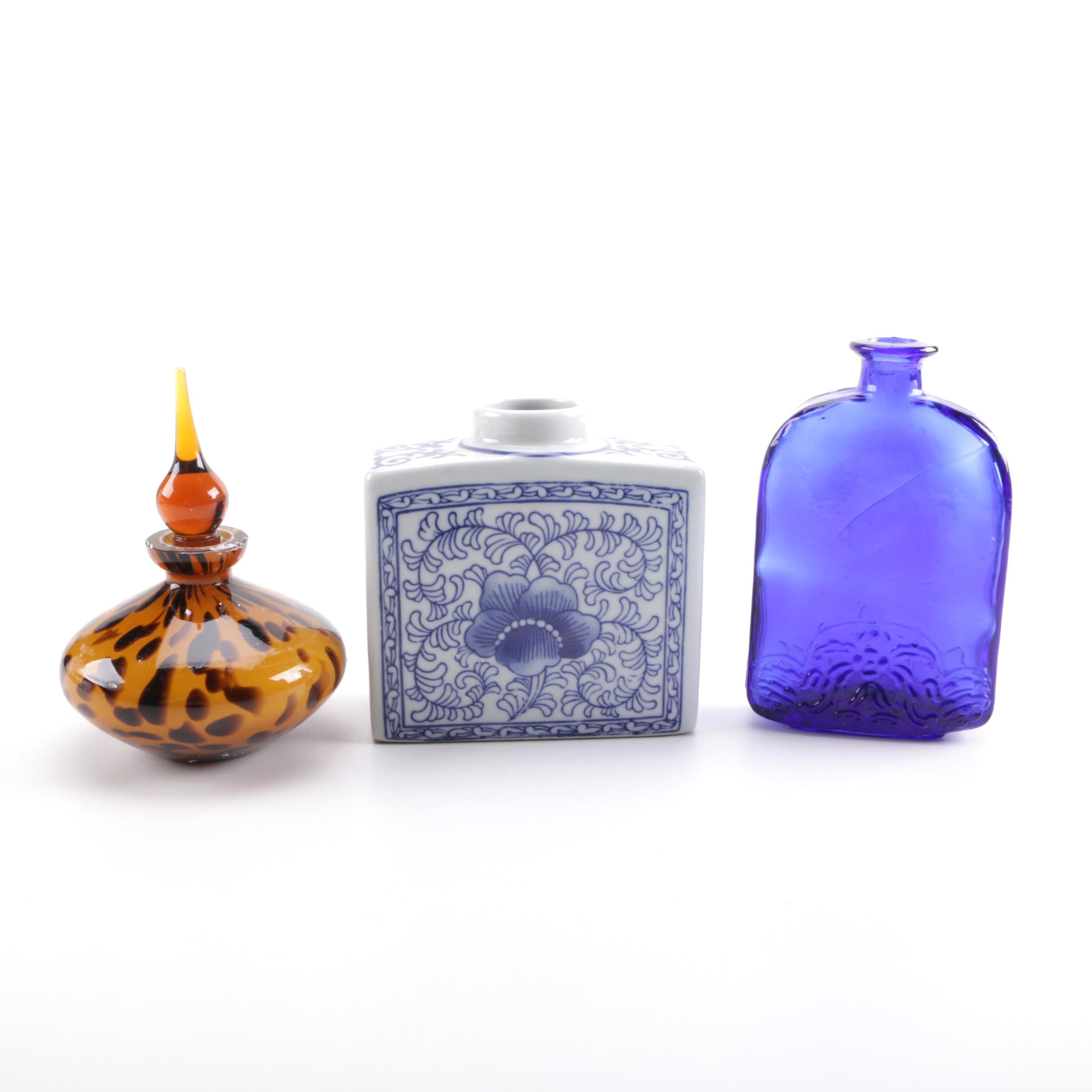Decorative Vessels and Perfume Bottle