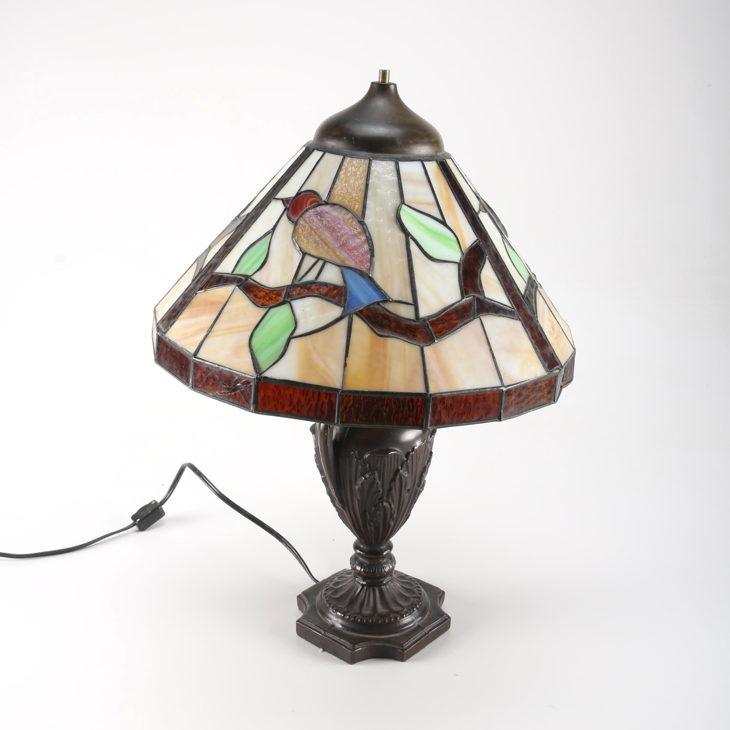 Stained Glass Style Table Lamp