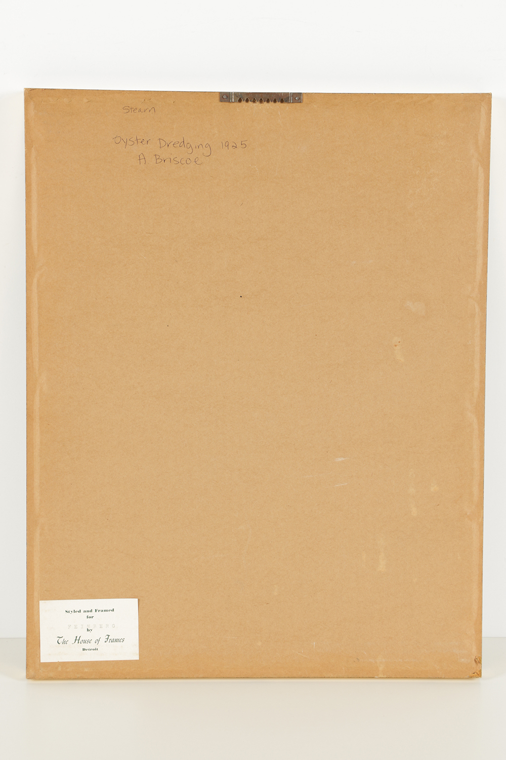 Arthur Briscoe Etching on Paper "Oyster Dredging, West Mersea"