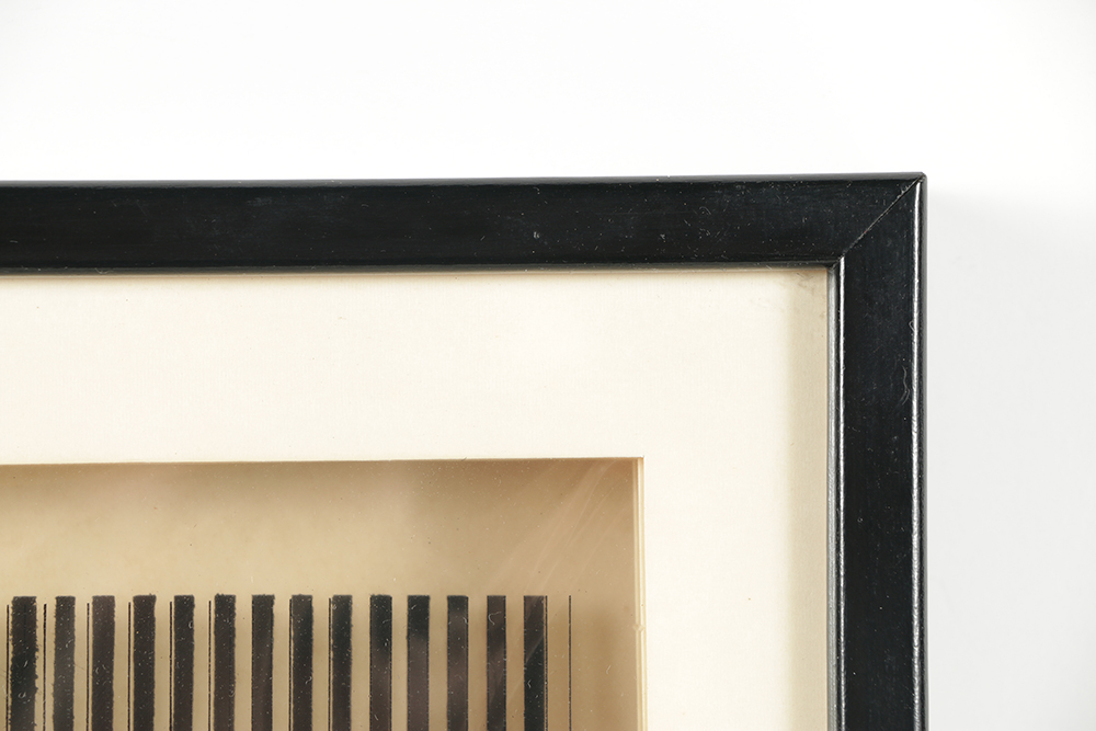 Jack Eisner Three-Dimensional Mixed Media in Shadow Box Frame