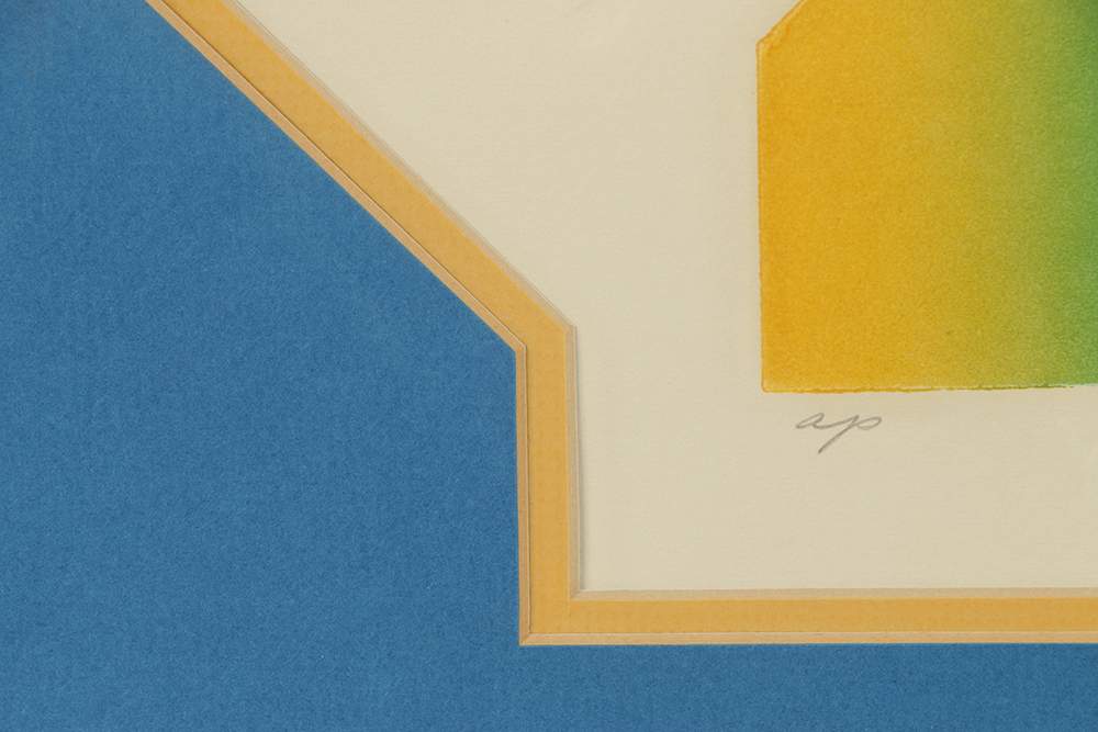 Mara Artist's Proof Relief Print on Paper "Refractions"