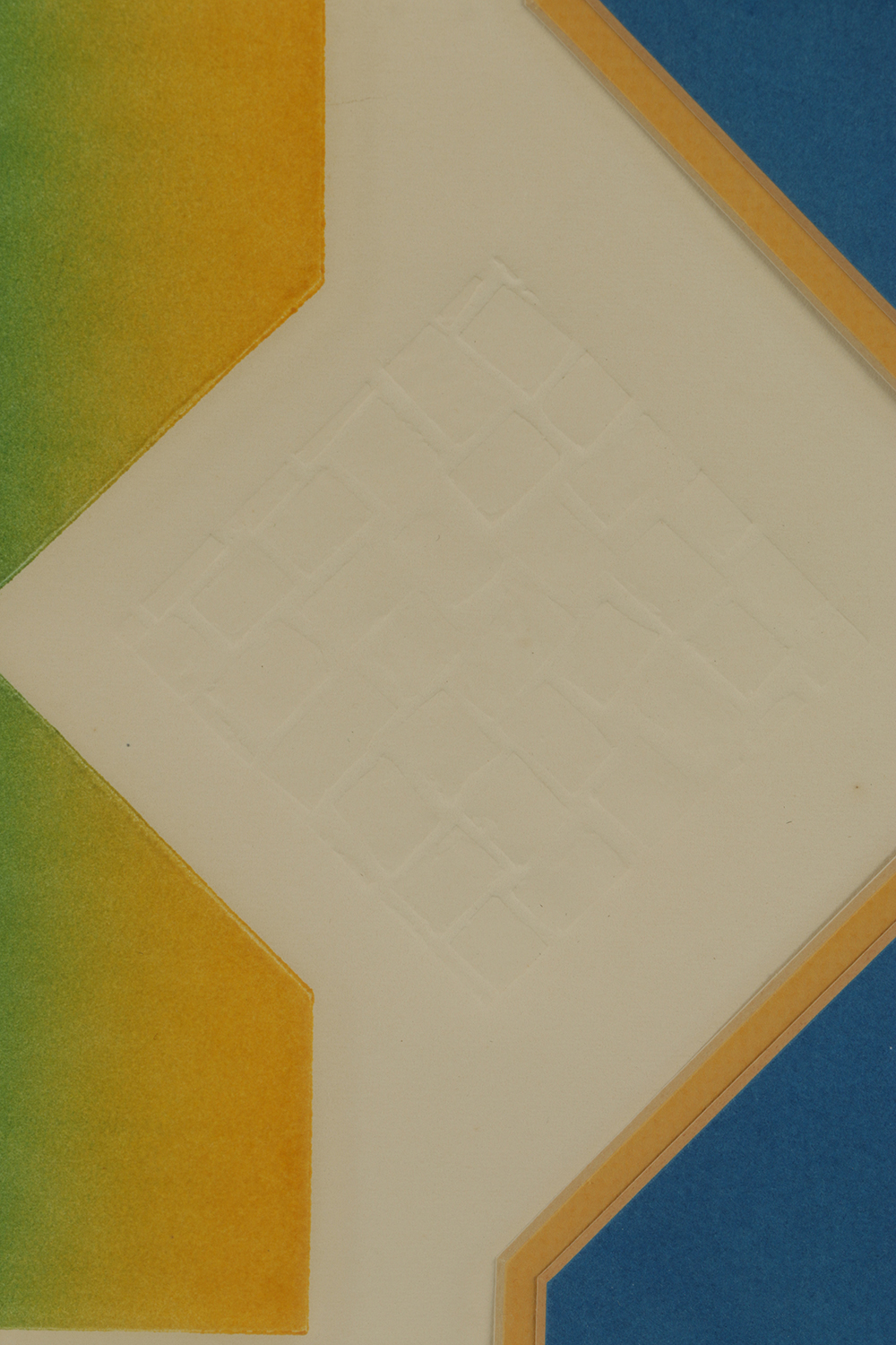 Mara Artist's Proof Relief Print on Paper "Refractions"