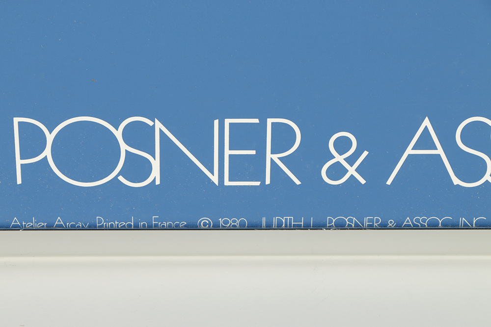 Yaacov Agam Offset Lithograph Exhibition Poster for Judith L. Posner Fine Arts
