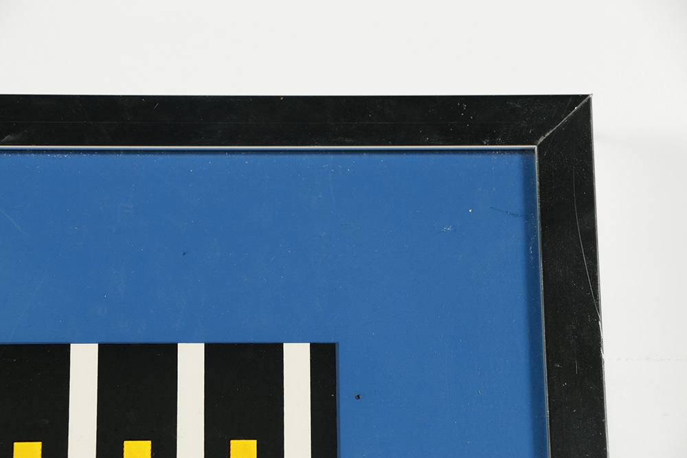 Yaacov Agam Offset Lithograph Exhibition Poster for Judith L. Posner Fine Arts