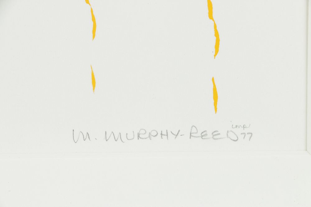 M. Murphy-Reed Mixed Media on Paper "Conversans w/ Collage"