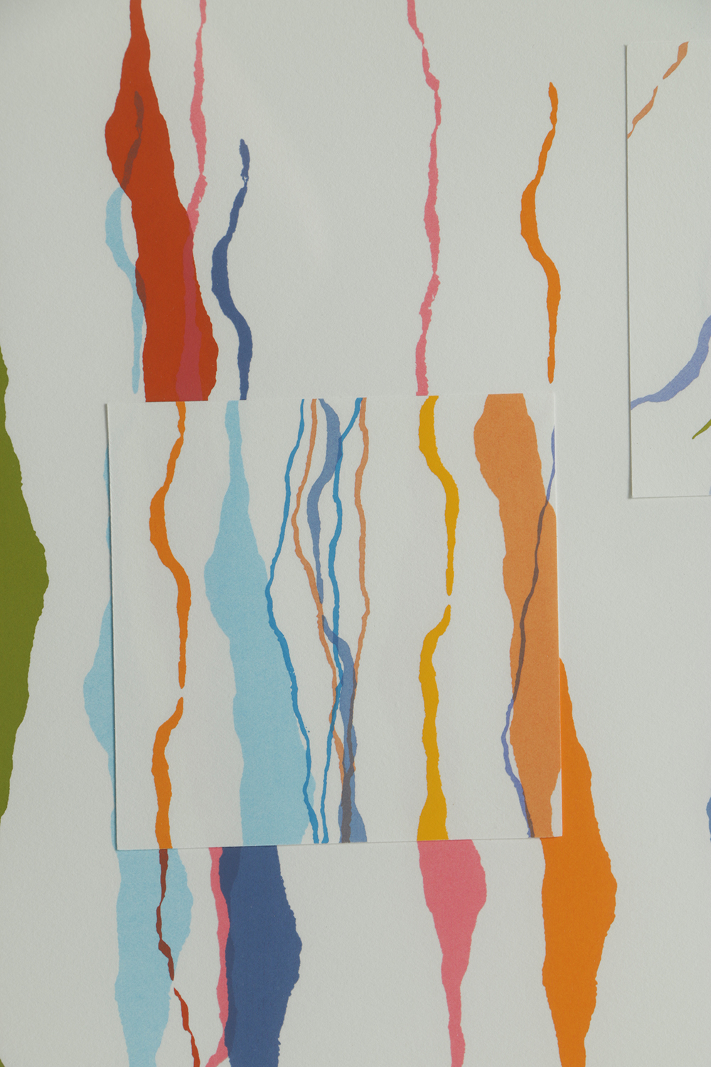 M. Murphy-Reed Mixed Media on Paper "Conversans w/ Collage"