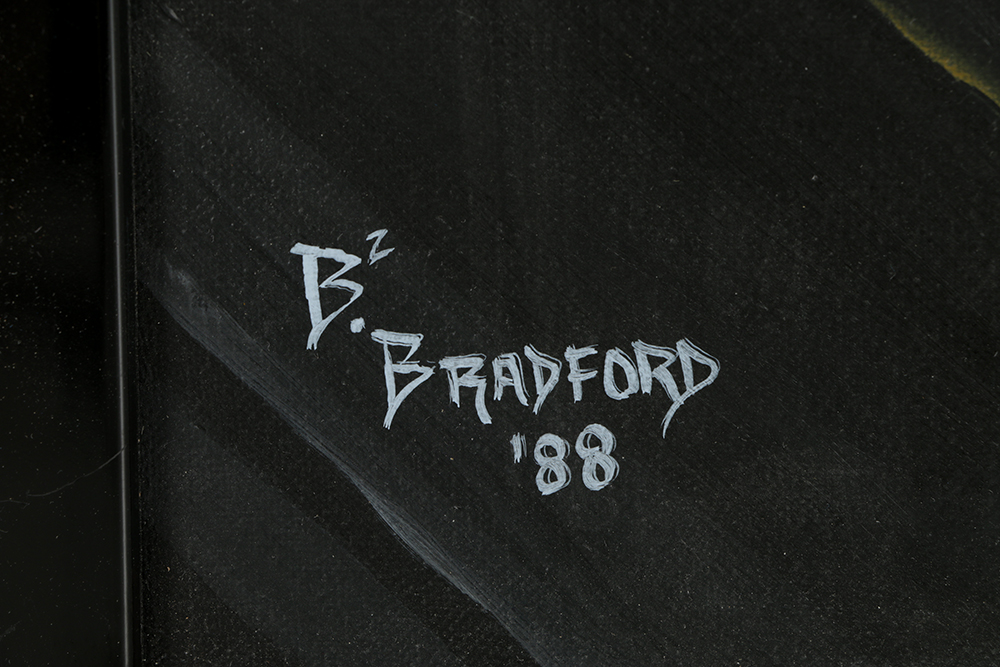 B. Bradford Acrylic Painting on Canvas Piano Room Scene