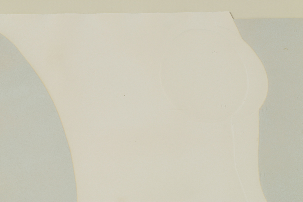 Preston Limited Edition Embossed Print on Deckle Edge Paper "Nude #2"t