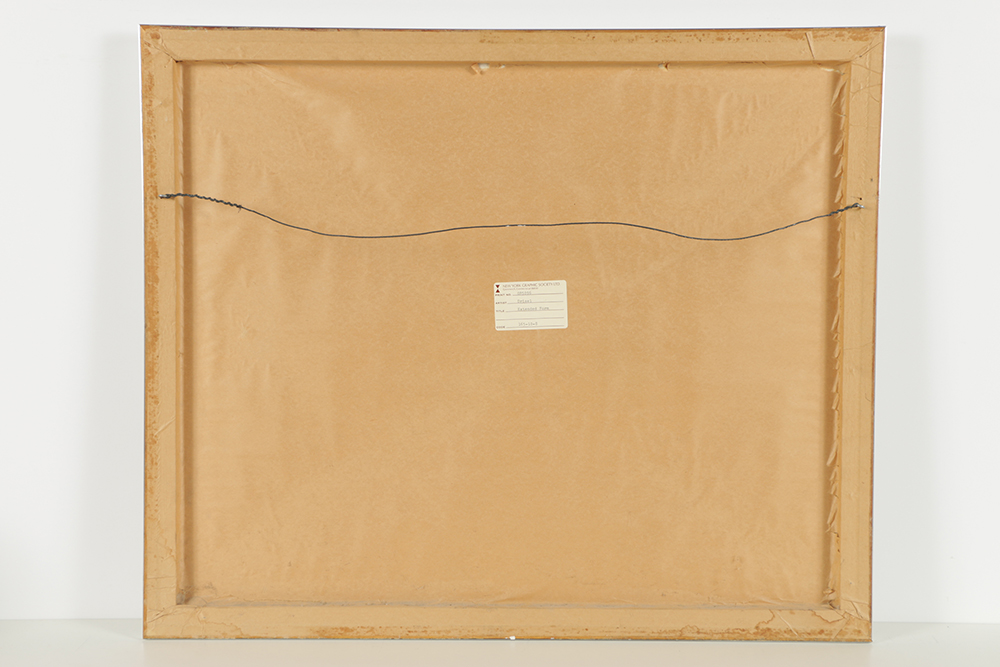 Harold Krisel Limited Edition Lithograph on Paper "Extended Form"