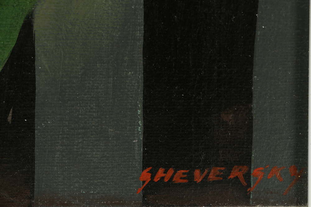 Alexander Sheversky Acrylic Painting on Canvas Fruit Still Life