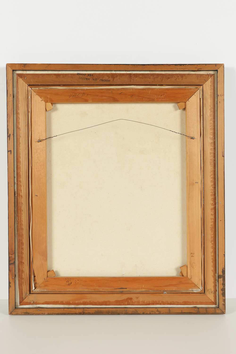 Oil Painting on Canvas of Seaside Building with Boat