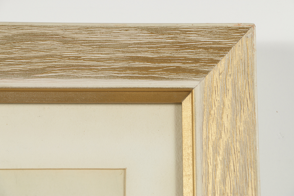 Watercolor and Gouache Painting on Paper of European Street Scene