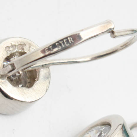 Sterling Silver Necklace and Earring Set