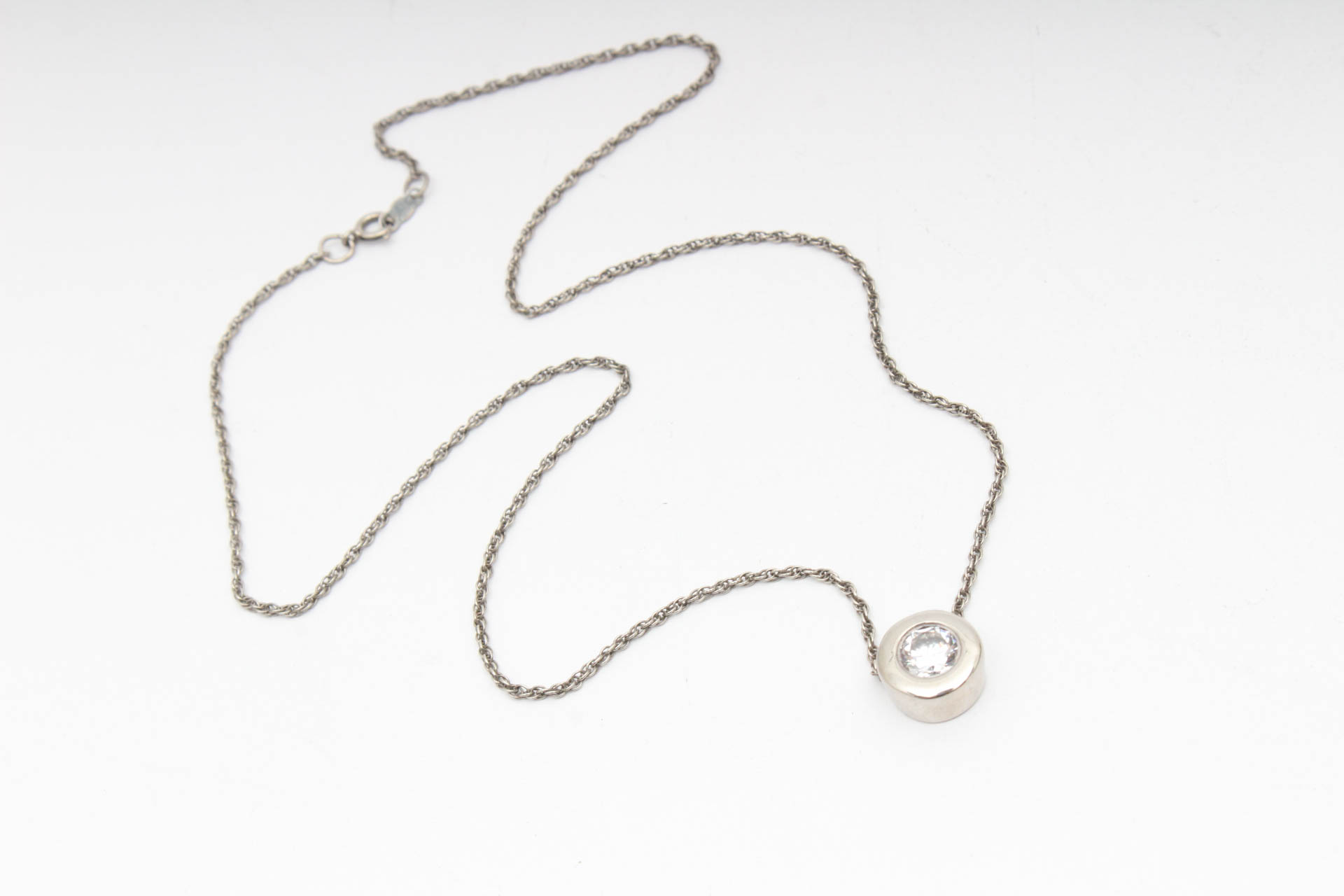 Sterling Silver Necklace and Earring Set