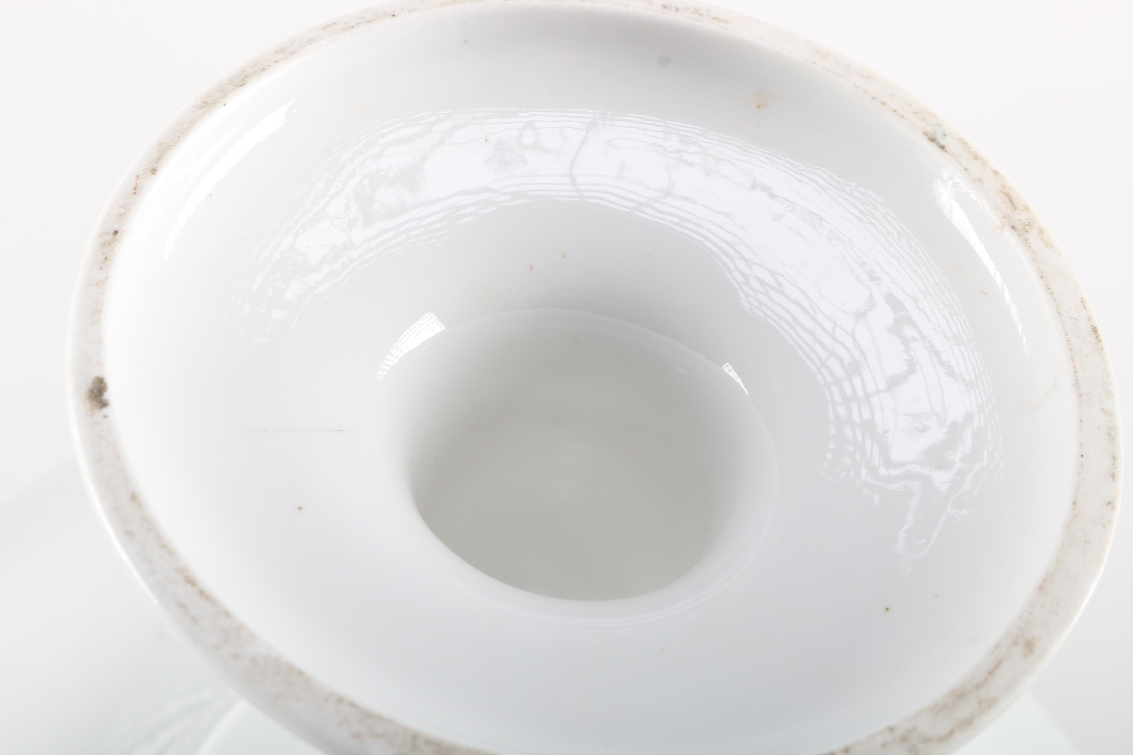 19th Century English Botanical Dessert Set