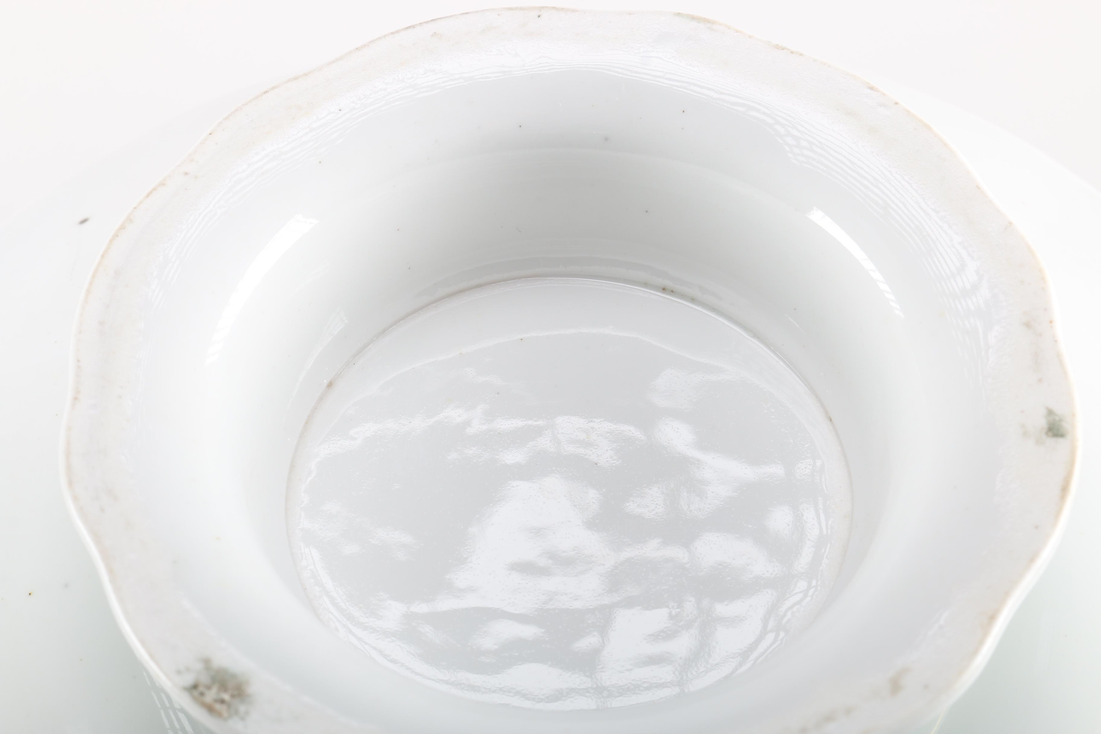 19th Century English Botanical Dessert Set