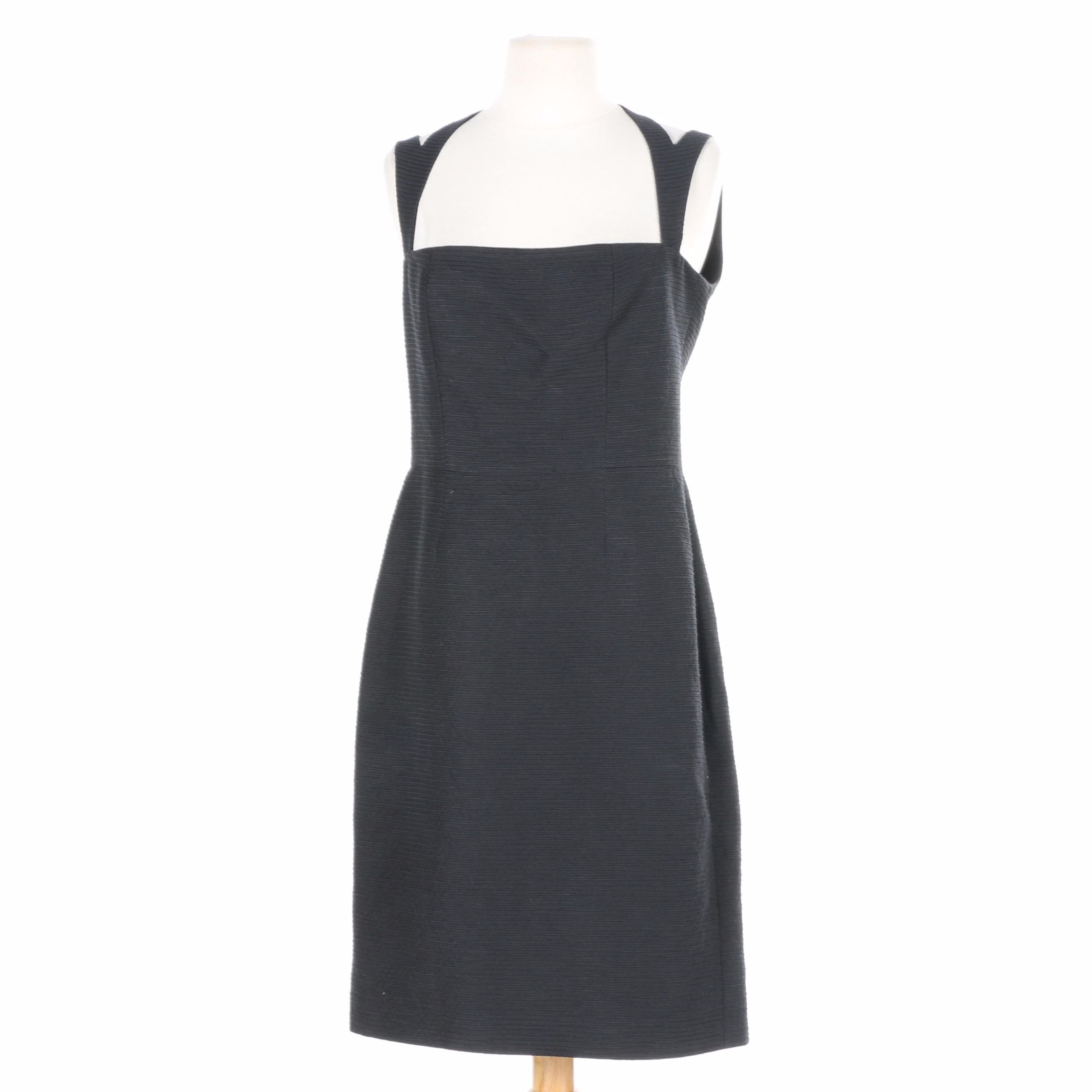 Martin Grant Black Sleeveless Dress