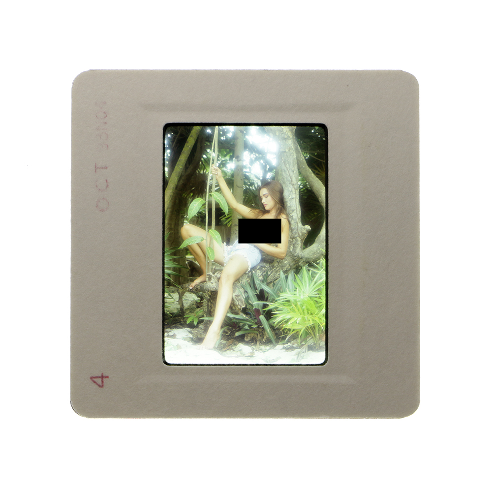 Original "Penthouse" 35mm Slide of Sasha Vinni by Bob Guccione