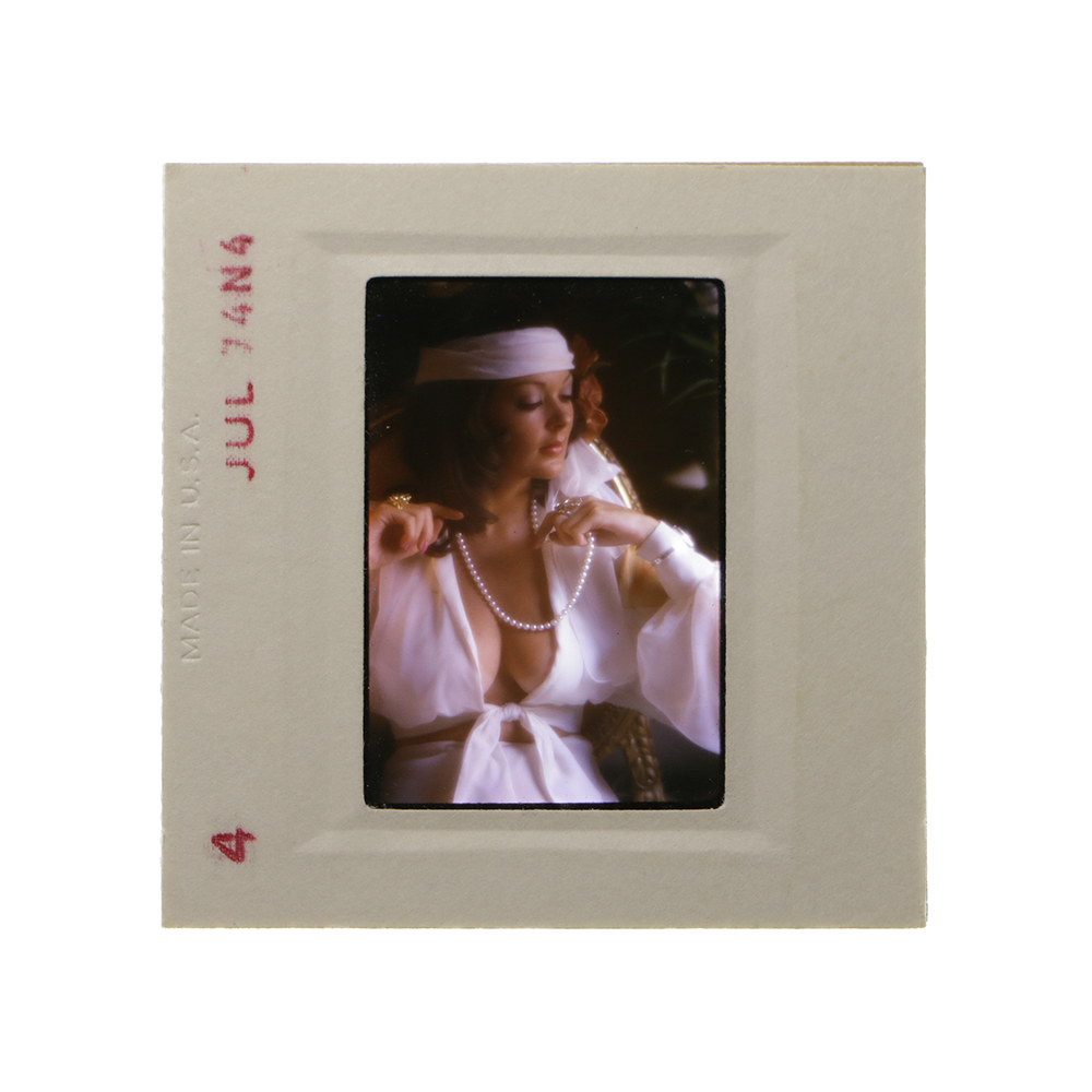 Original "Penthouse" 35mm Slide of Avril Lund by Bob Guccione