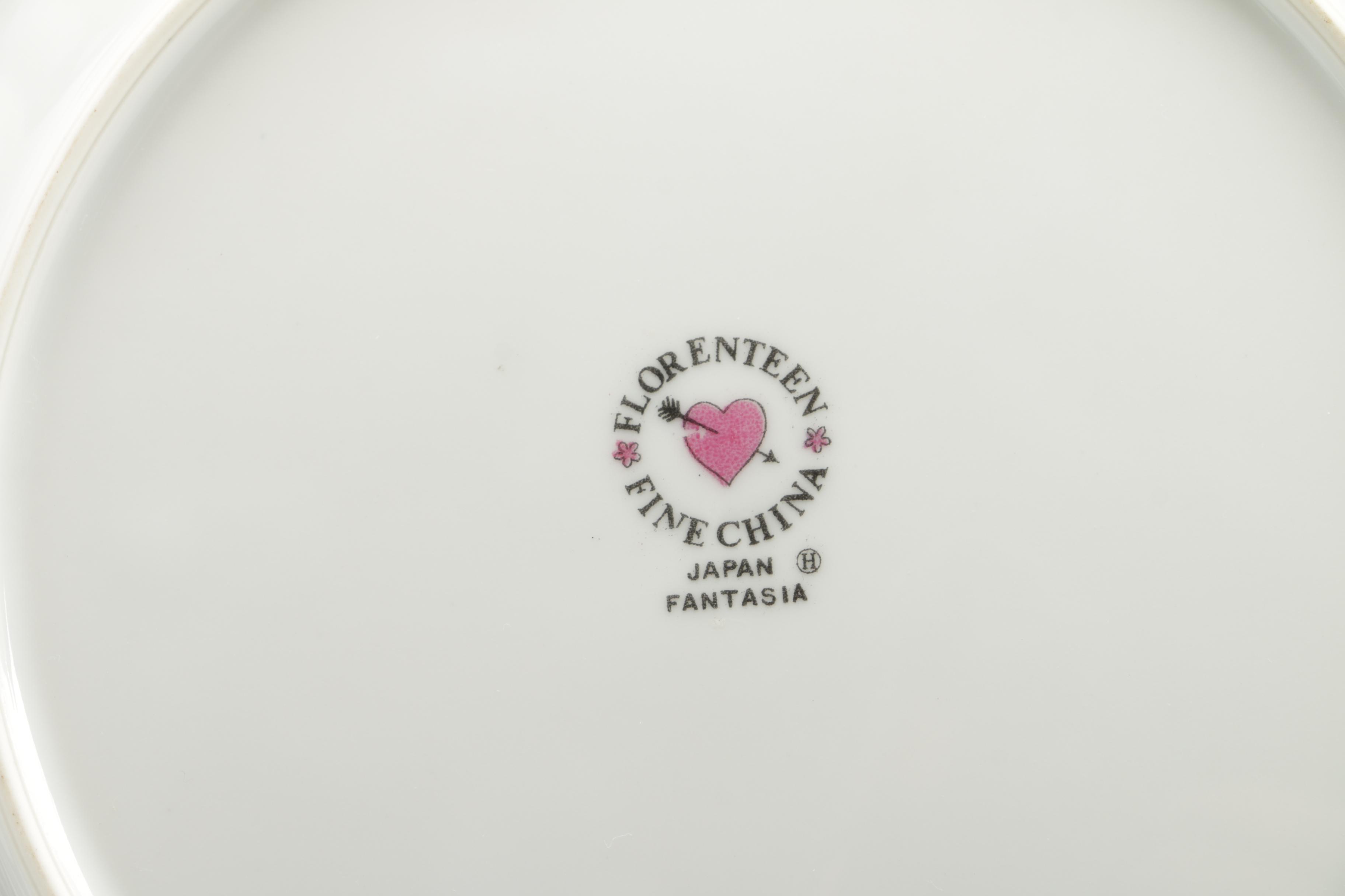 Florenteen "Fantasia" Fine China Set