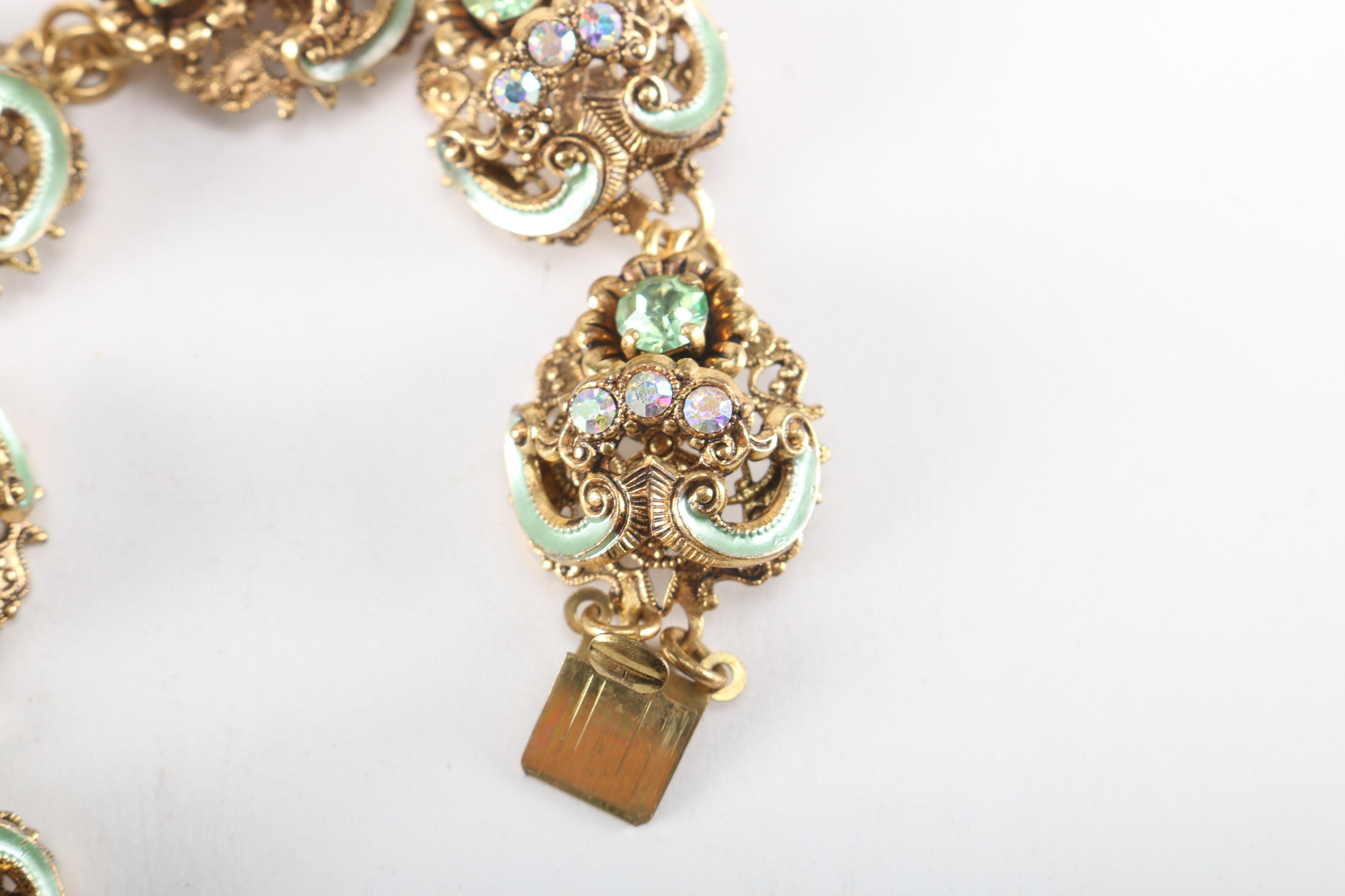 Rhinestone Jewelry Including Poggi Paris Necklace