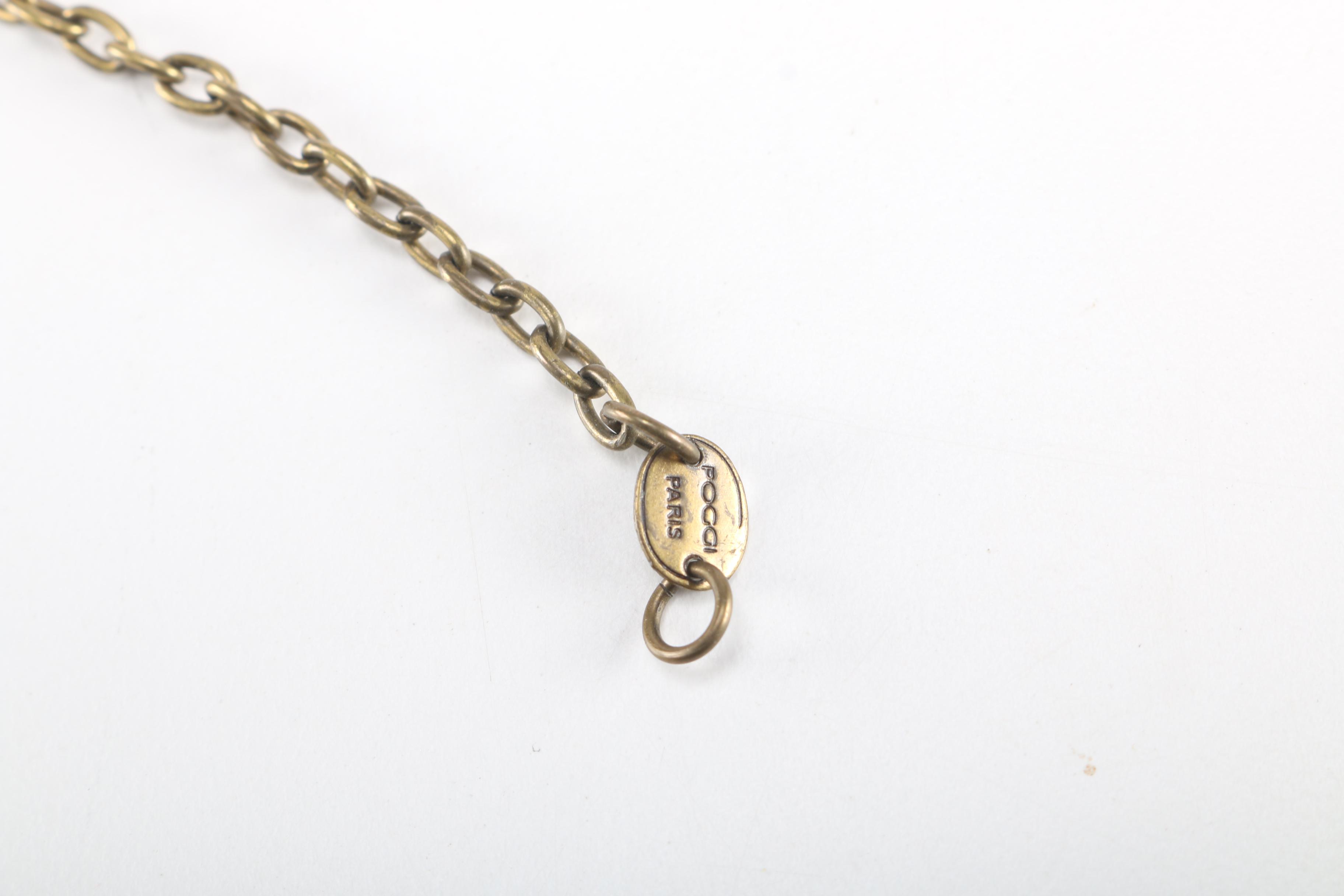 Rhinestone Jewelry Including Poggi Paris Necklace