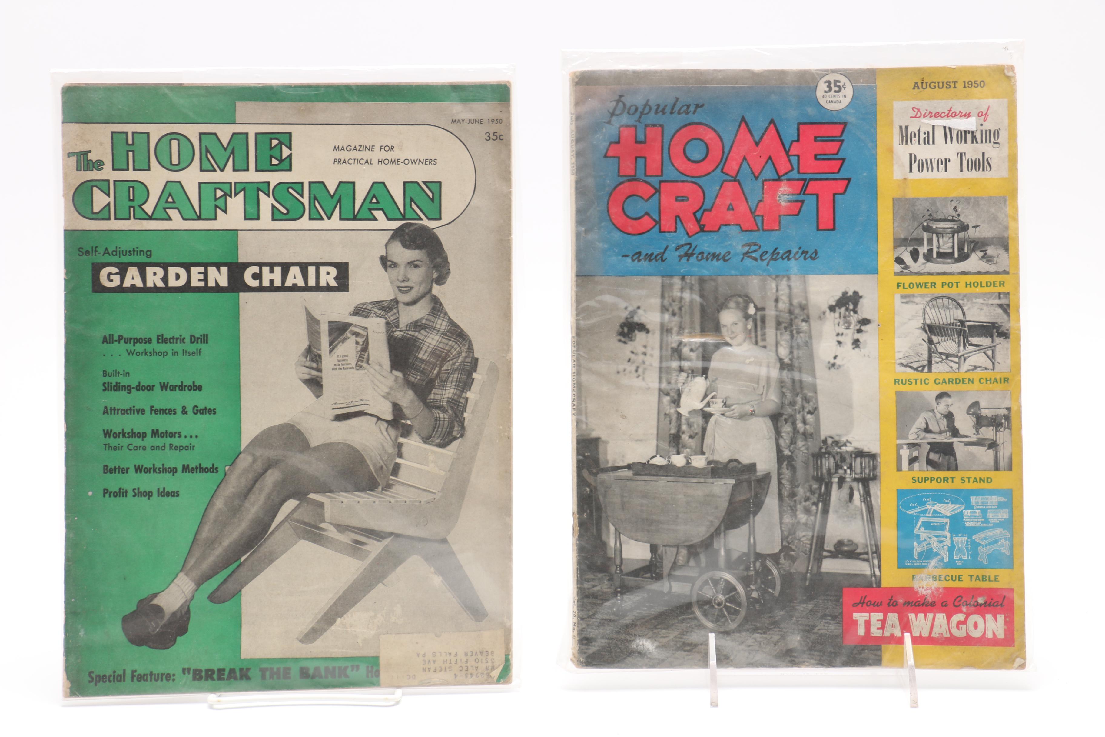Vintage Magazines featuring "Home Craft"