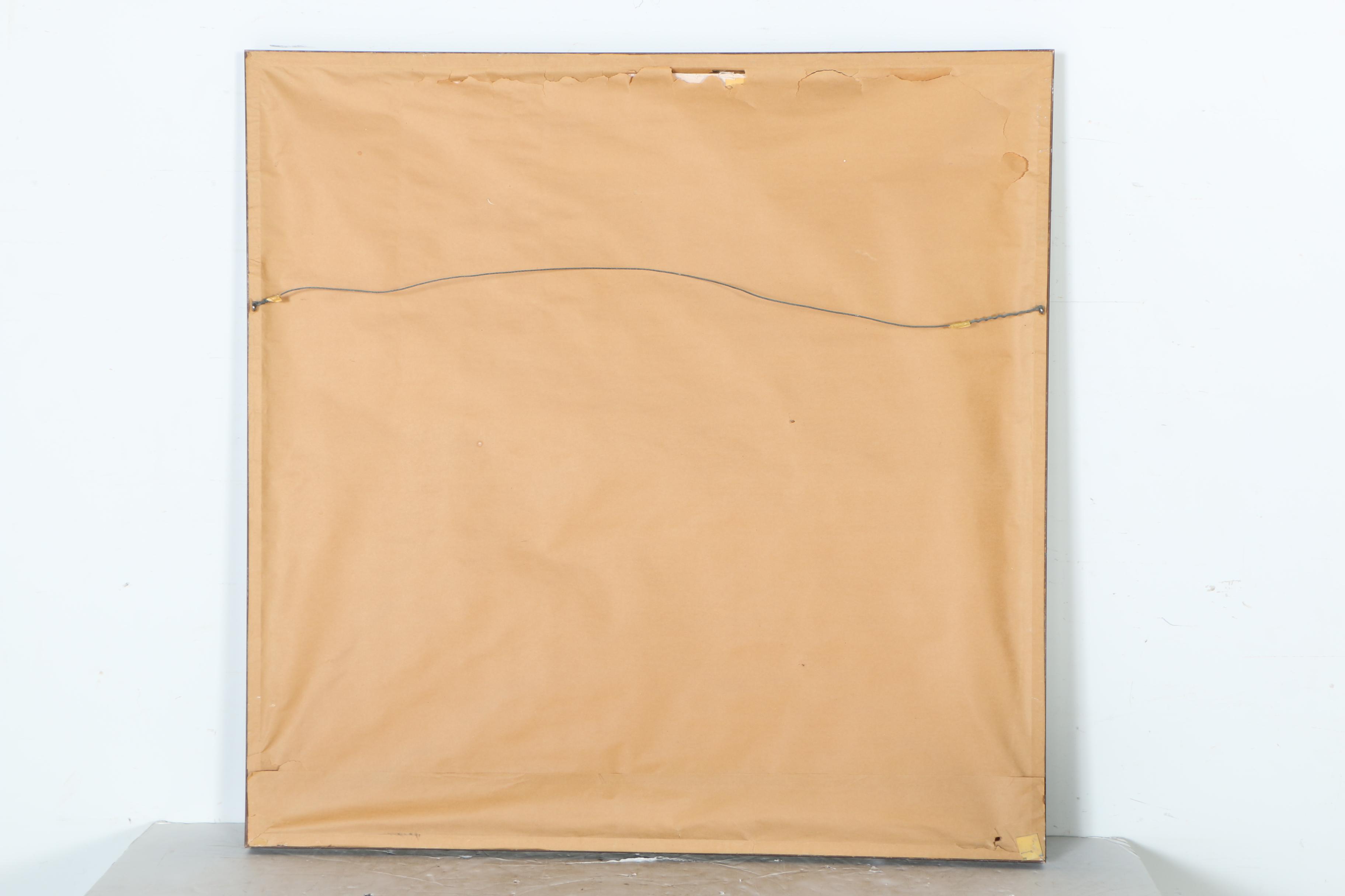 Erte Serigraph on Silk "The Nile"