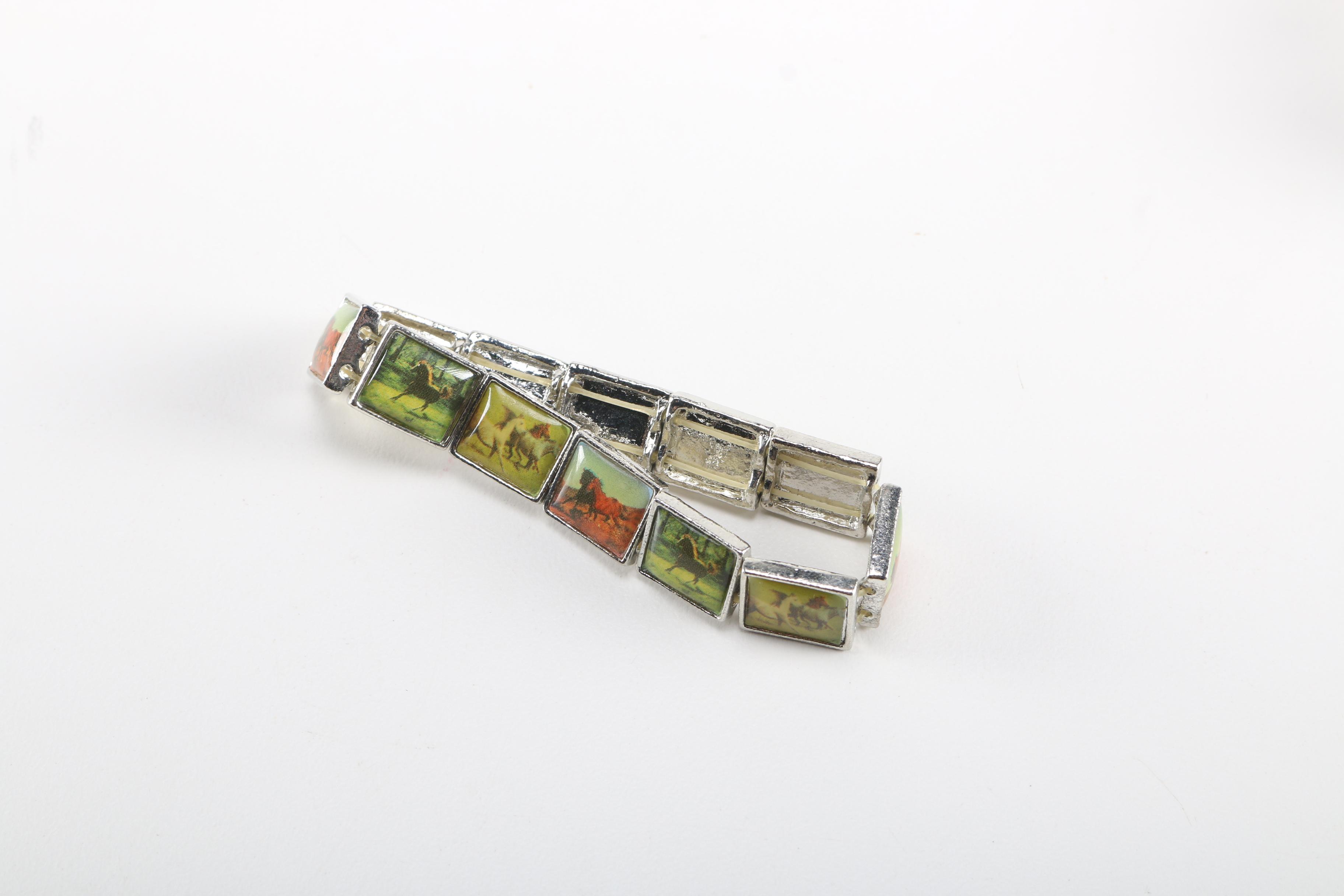 Costume Jewelry Including Celebrity Icon Bracelet