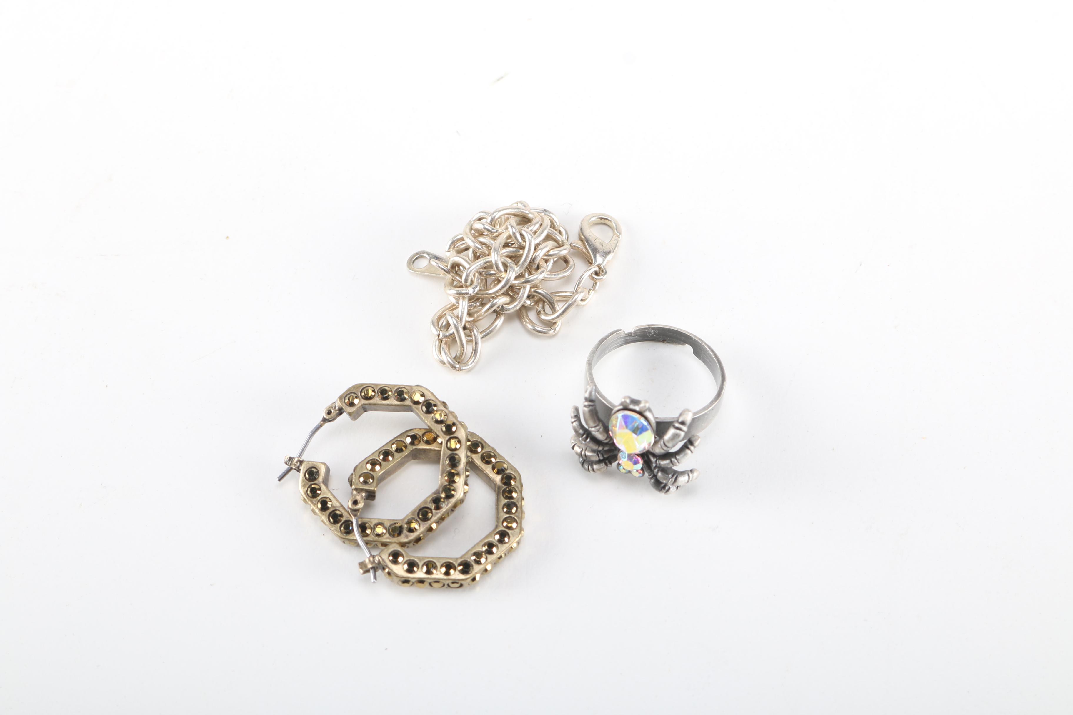 Costume Jewelry Including Celebrity Icon Bracelet