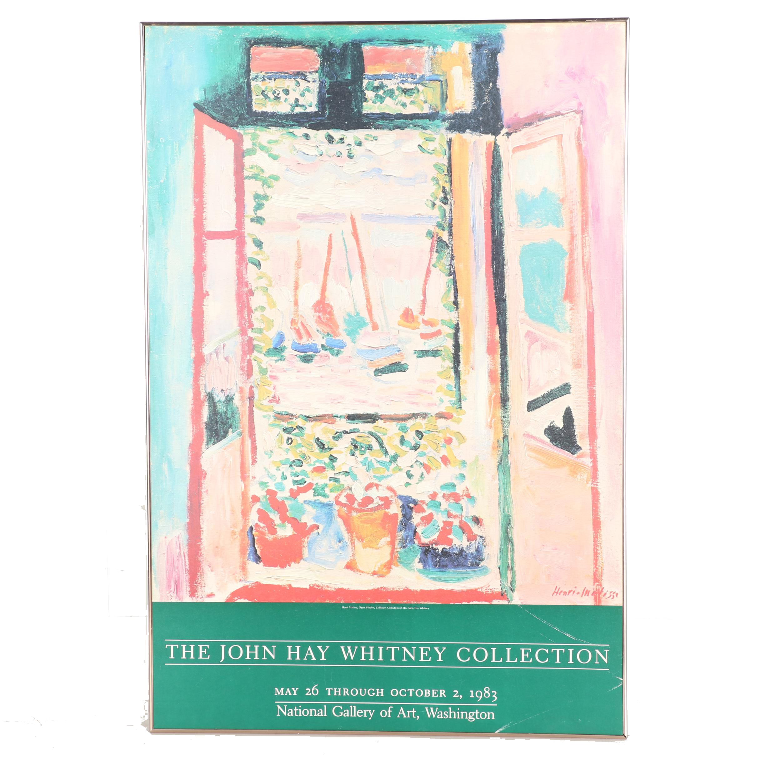 John Hay Whitney Collection Exhibition Poster