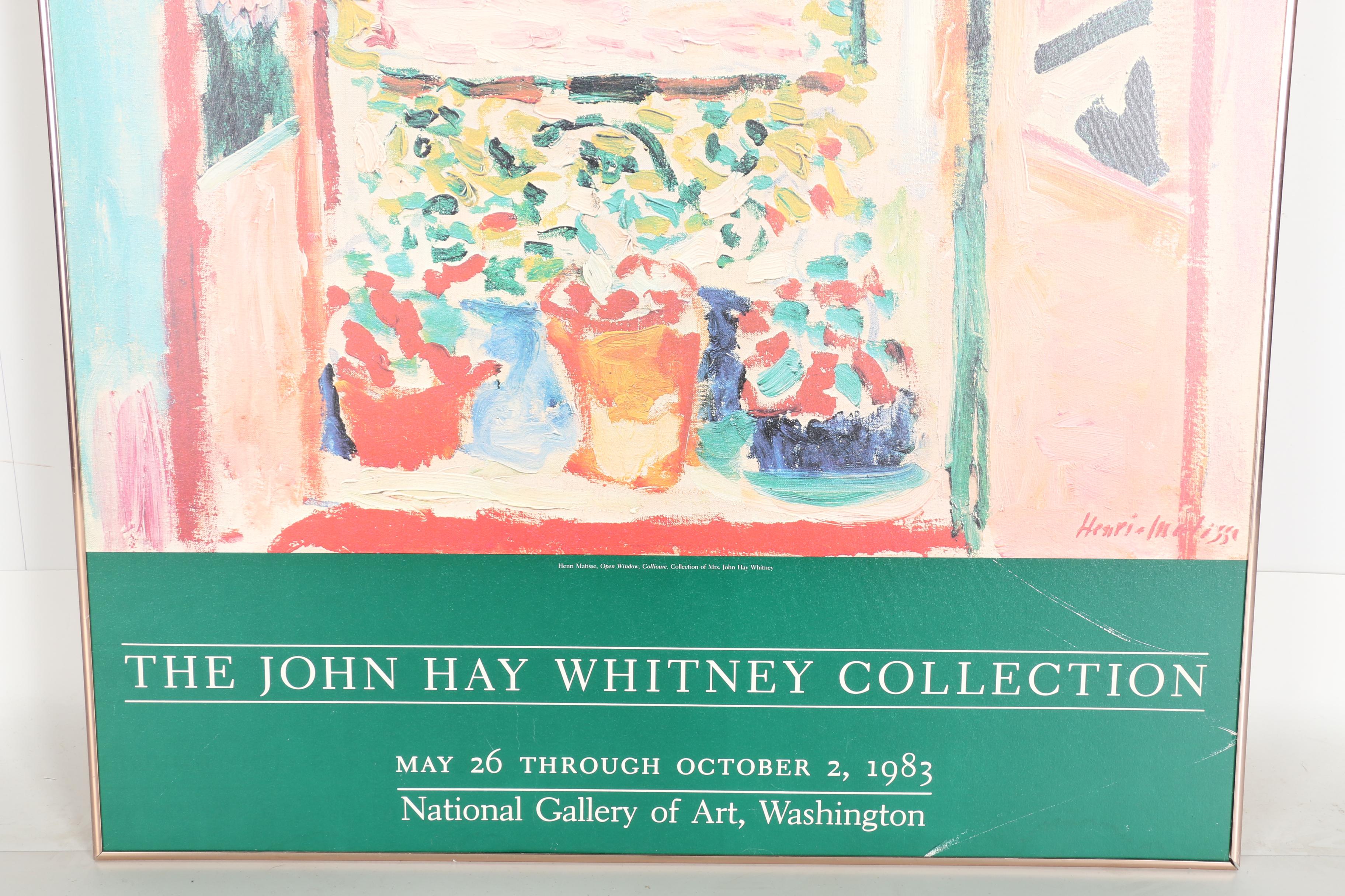 John Hay Whitney Collection Exhibition Poster