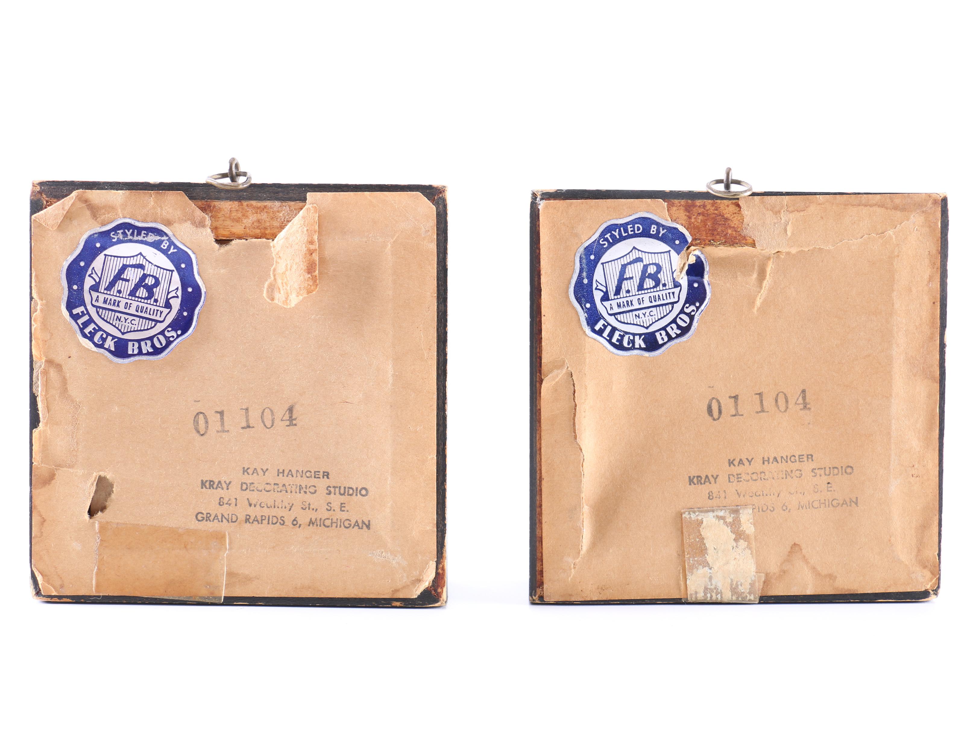 Vintage Botanical Still Life Lithographs on Paper