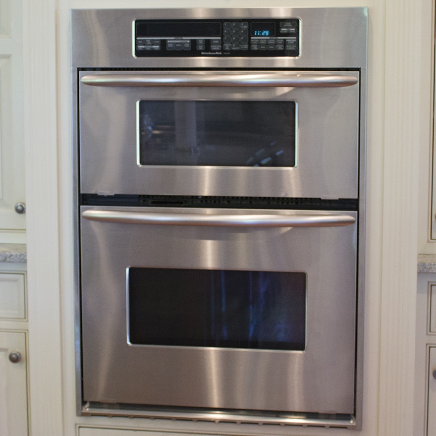 KitchenAid Superba Convection Wall Oven With Built-In Microwave